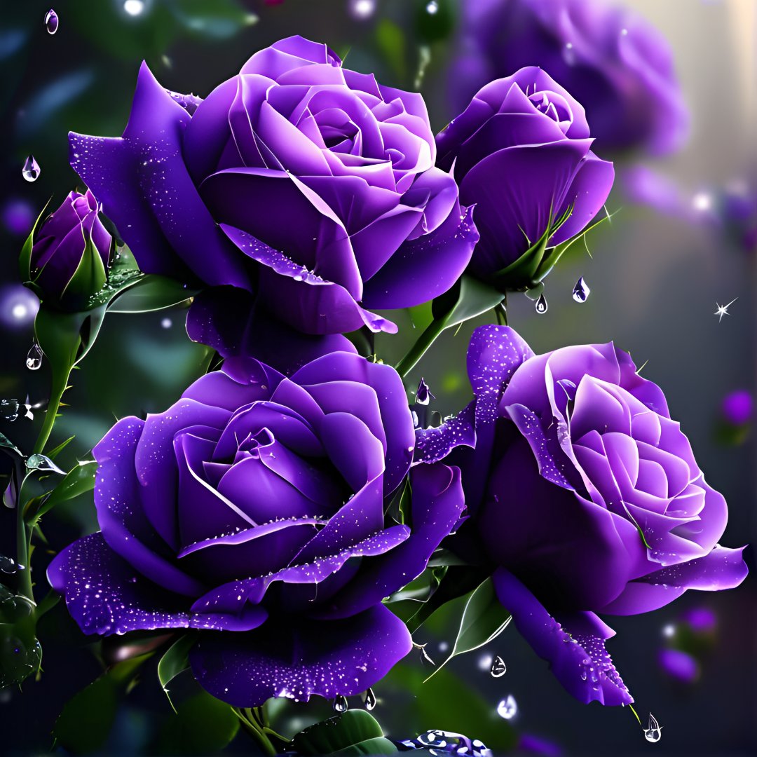 微信最吉利好运头像紫玫瑰头像适合姹紫嫣红的头像图片紫玫瑰花图片