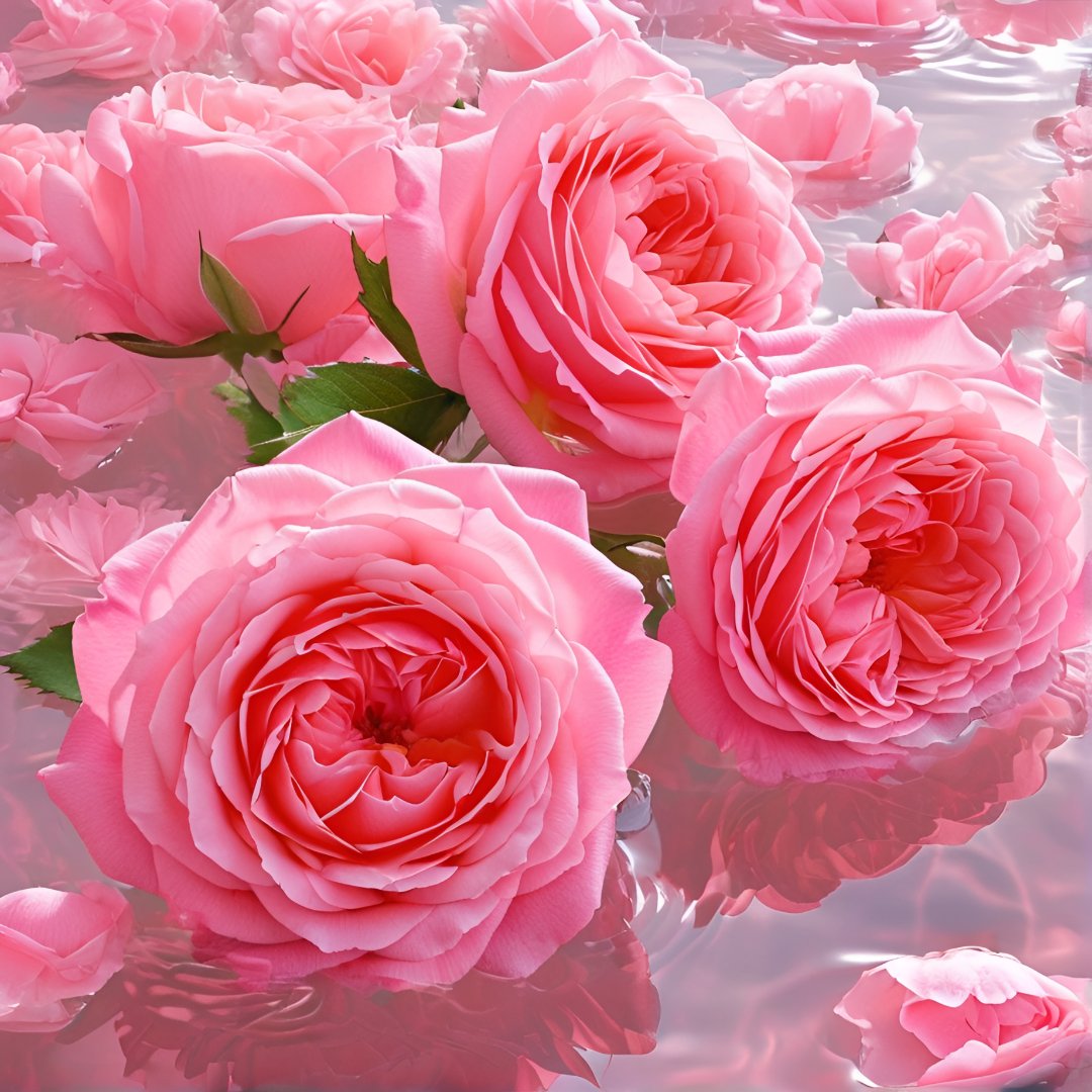 超美的玫瑰花头像