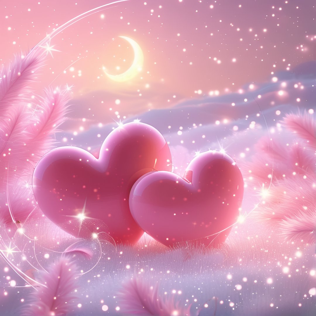 粉色爱心头像 粉色爱心,藏着爱的绮梦