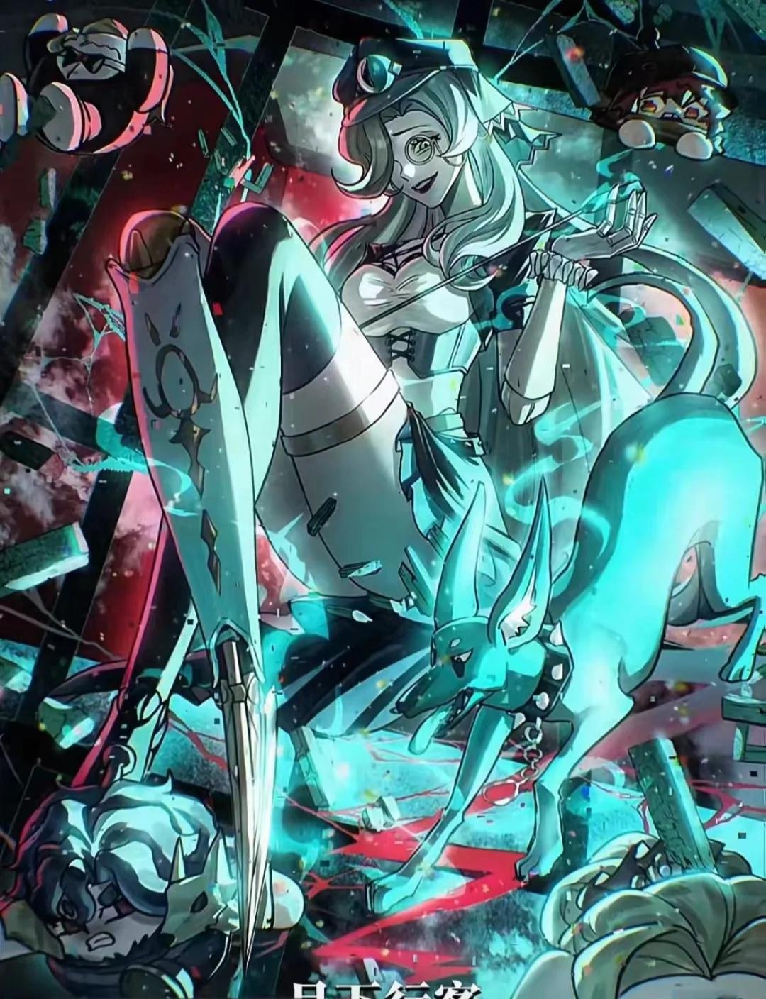 蛋仔派对追捕者艾琳和雷蒙德cp组合图片