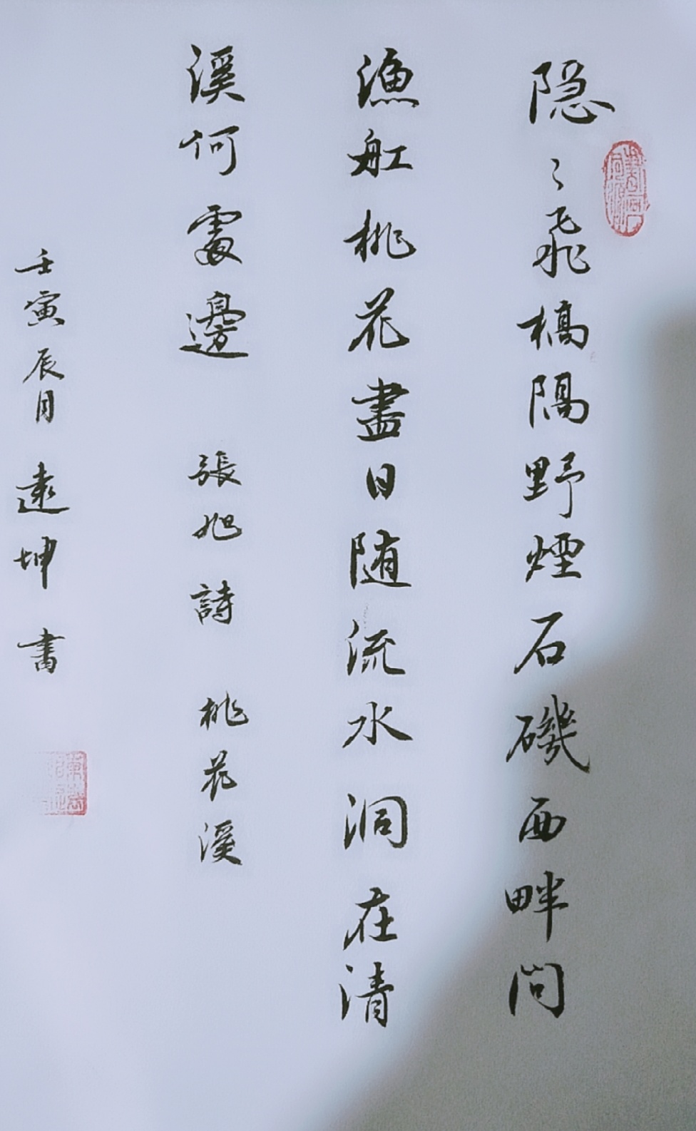 琴棋书画# 陈远坤书法