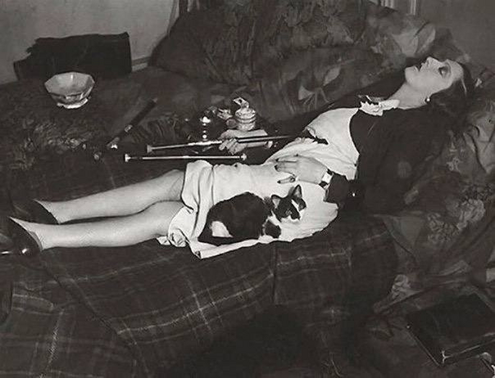 抽大烟的女人,巴黎,1930年代初 67