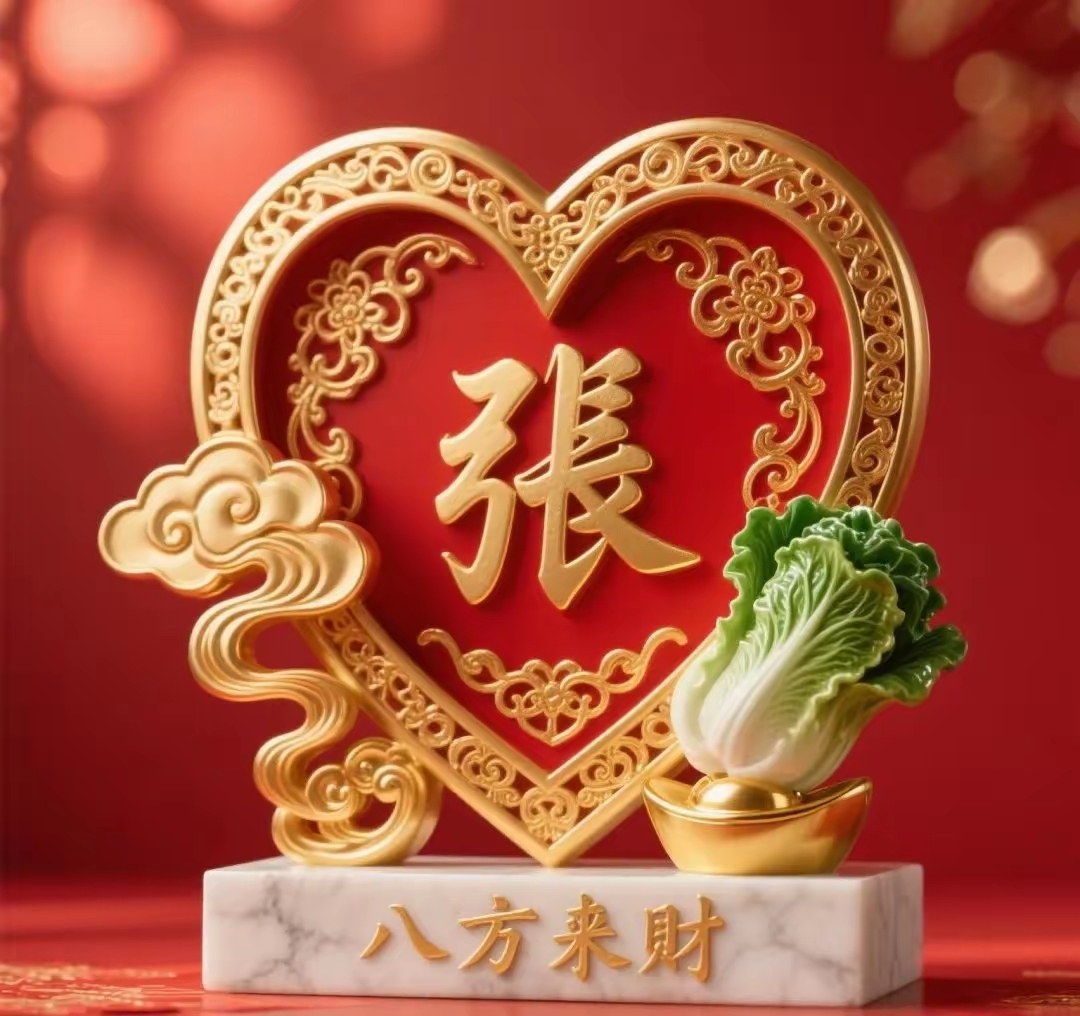 财运姓氏头像:财源广进,日进斗金,生意兴隆通四海!