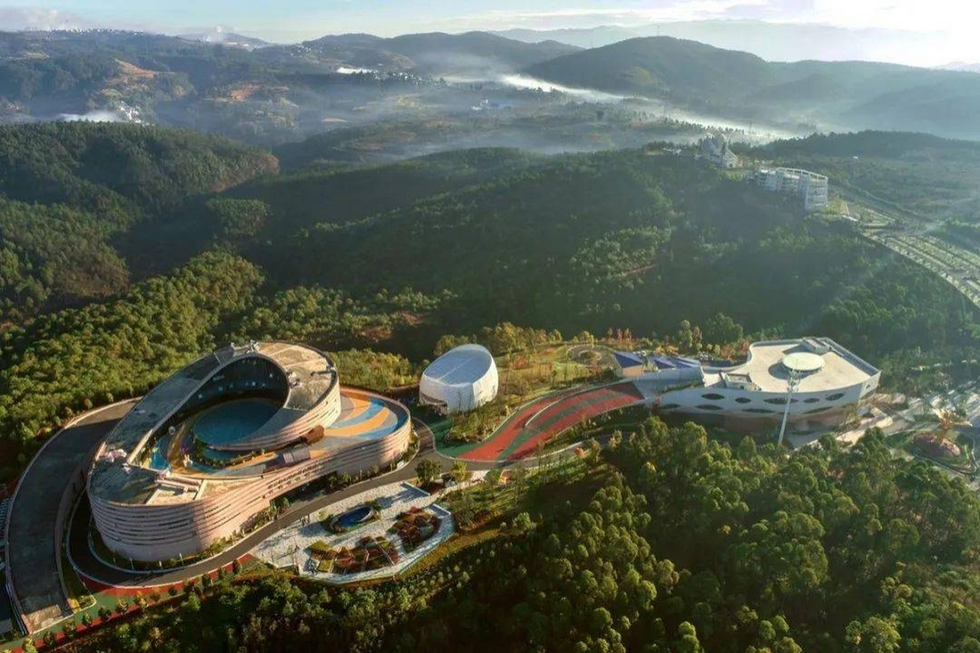 的旅行#澄江化石地世界自然遗产博物馆,位于云南省玉溪市澄江县帽天山
