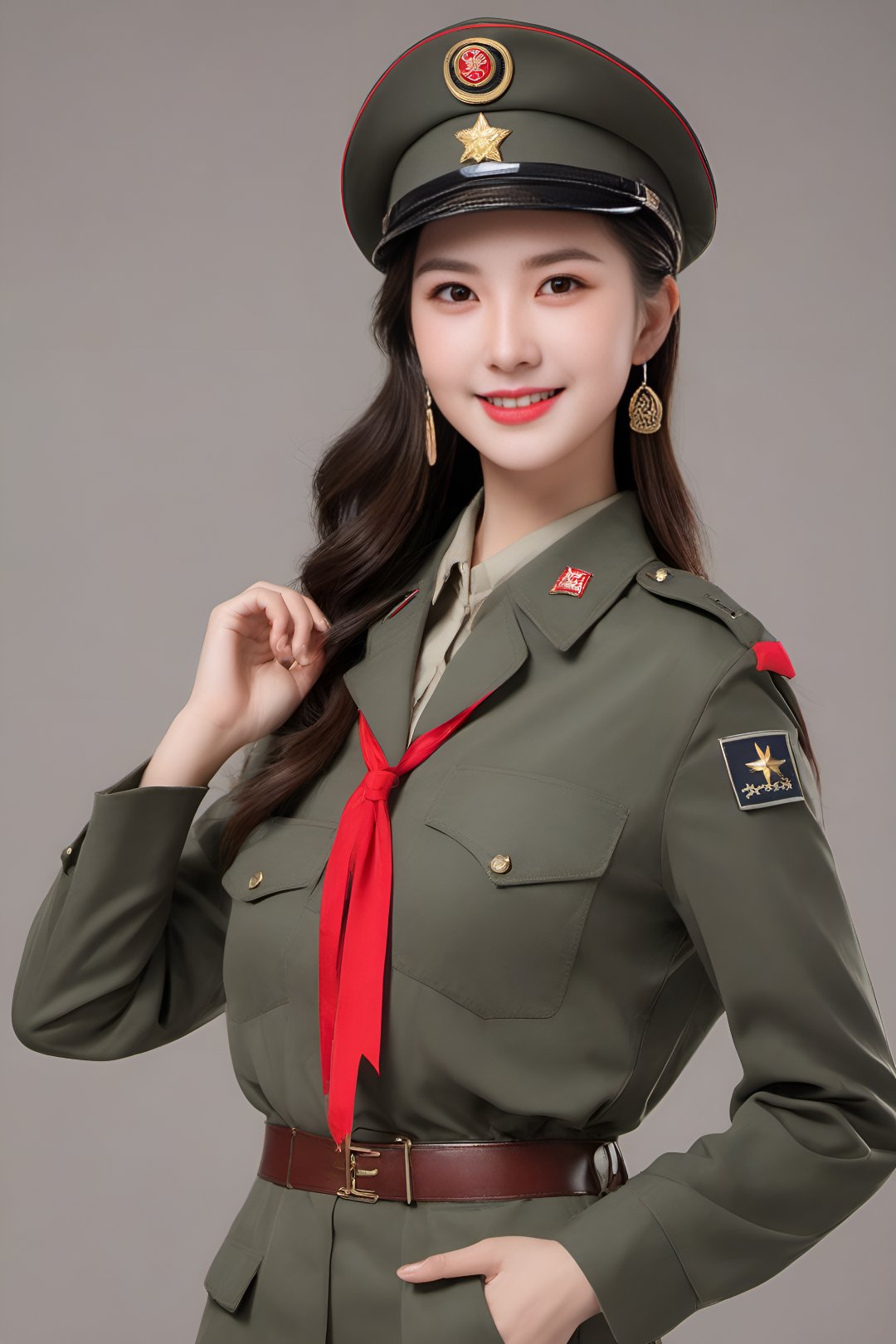 中国女兵,用最美的军姿,诠释着巾帼不让须眉的风采.