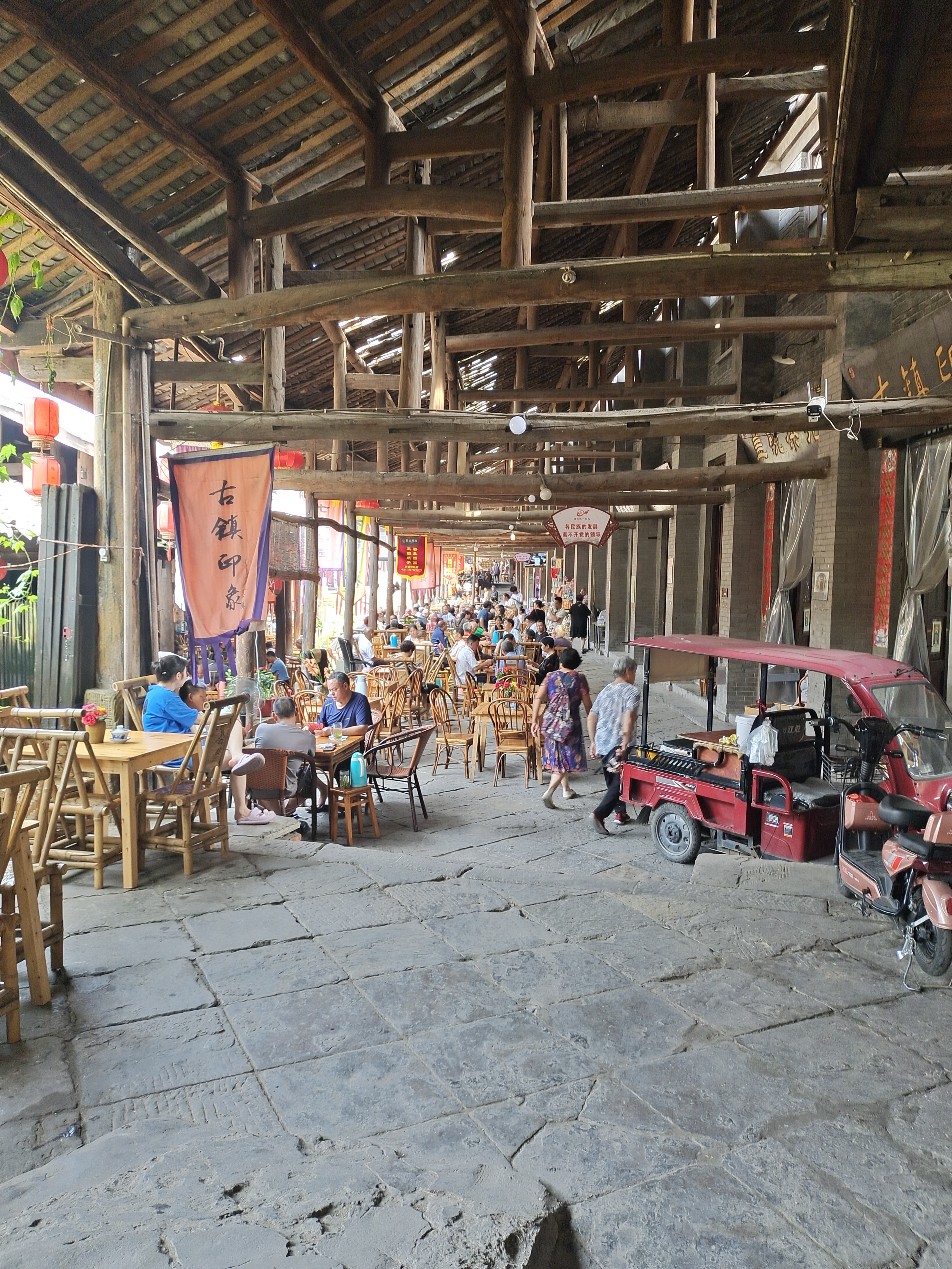 犍为罗城古镇,安放了四川人的安逸闲适