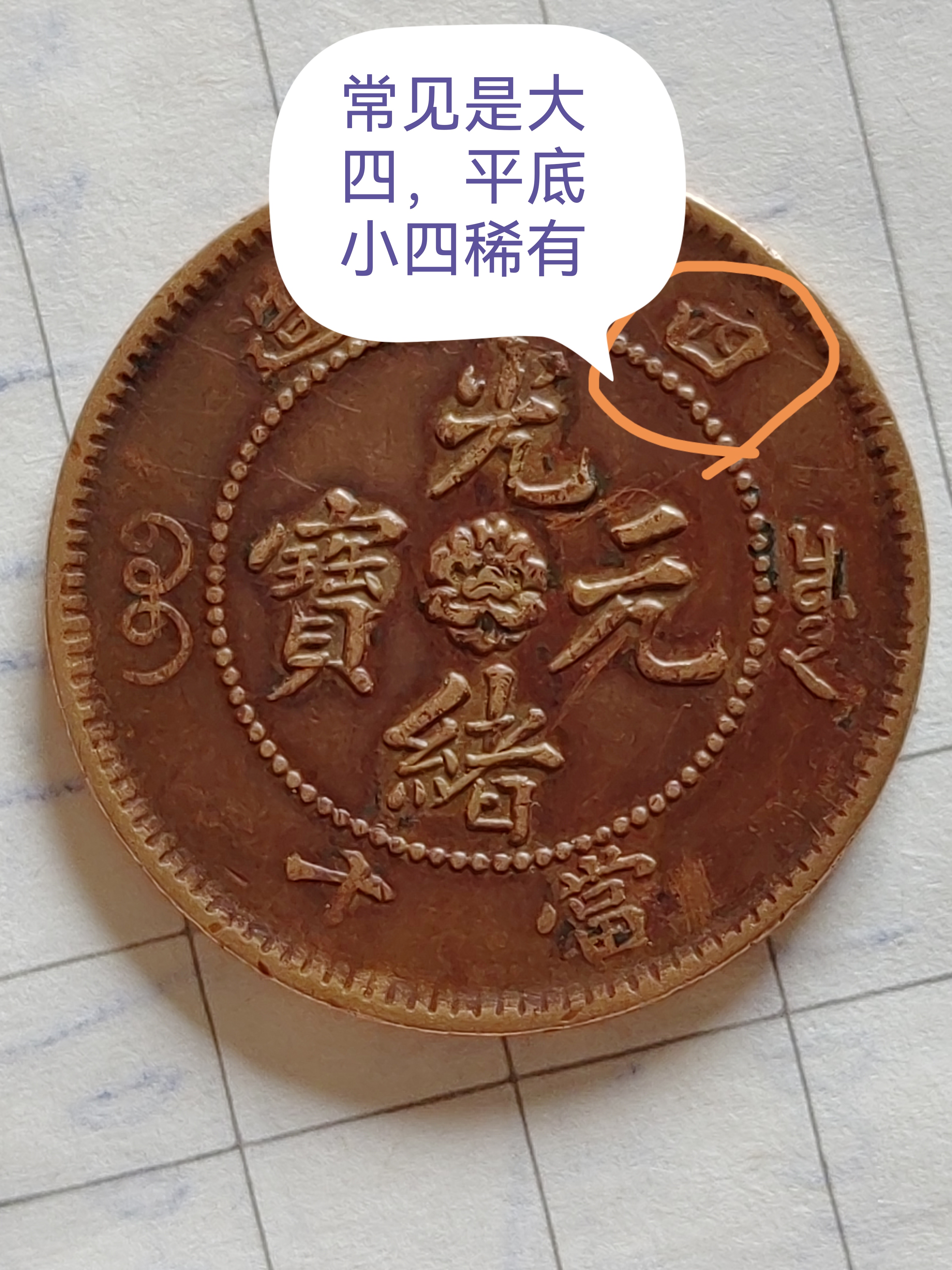 珍稀之美,历史之韵 历史 这枚铜元是清代光绪年间铸造的,具体来说是清