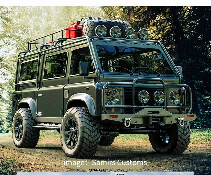 国产面包车,可以借鉴这个,路虎面包车的外形设计