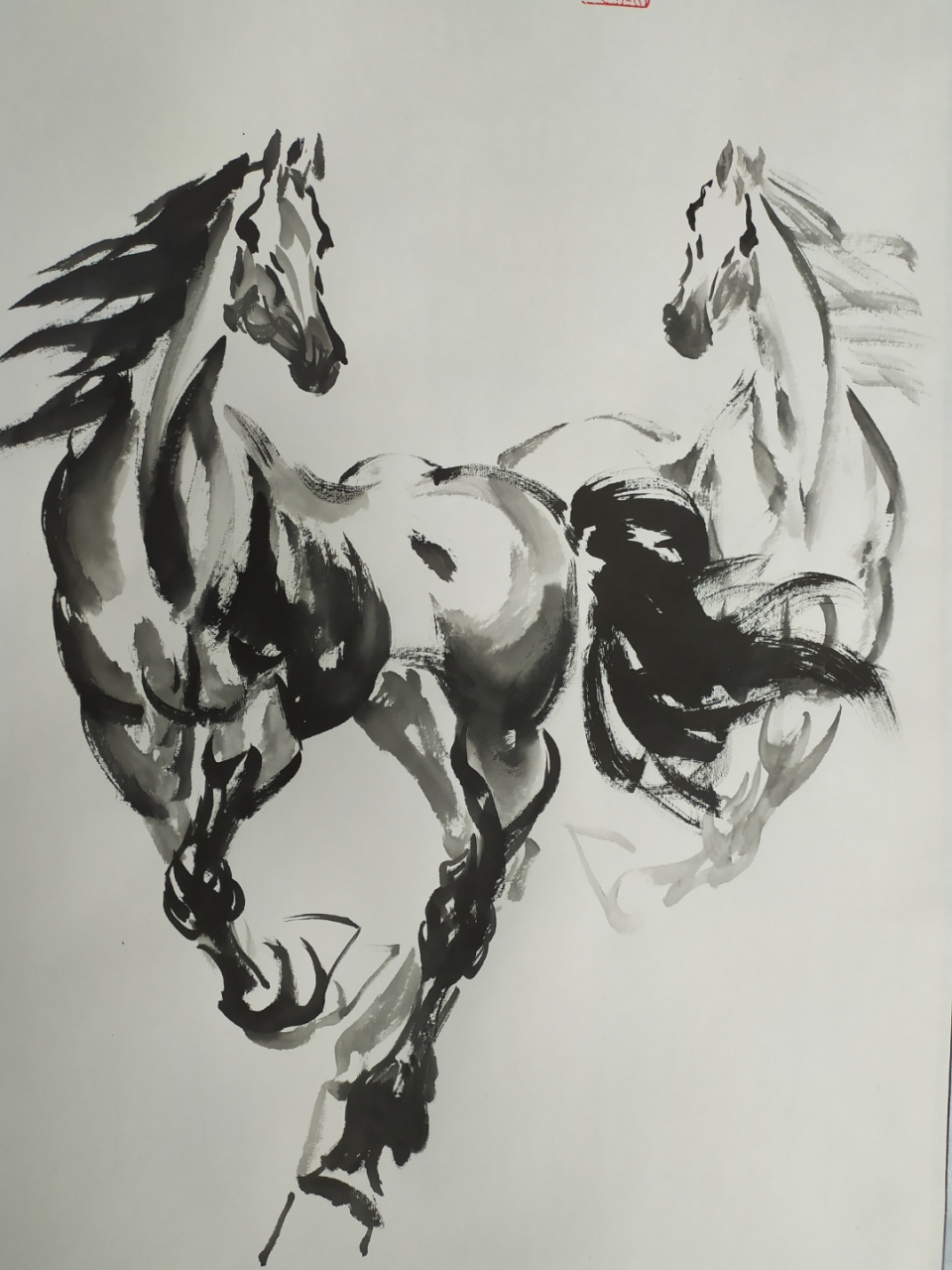 中国传统绘画讲究笔墨神韵,画传统国画必须从历代大师作品里汲取营养.