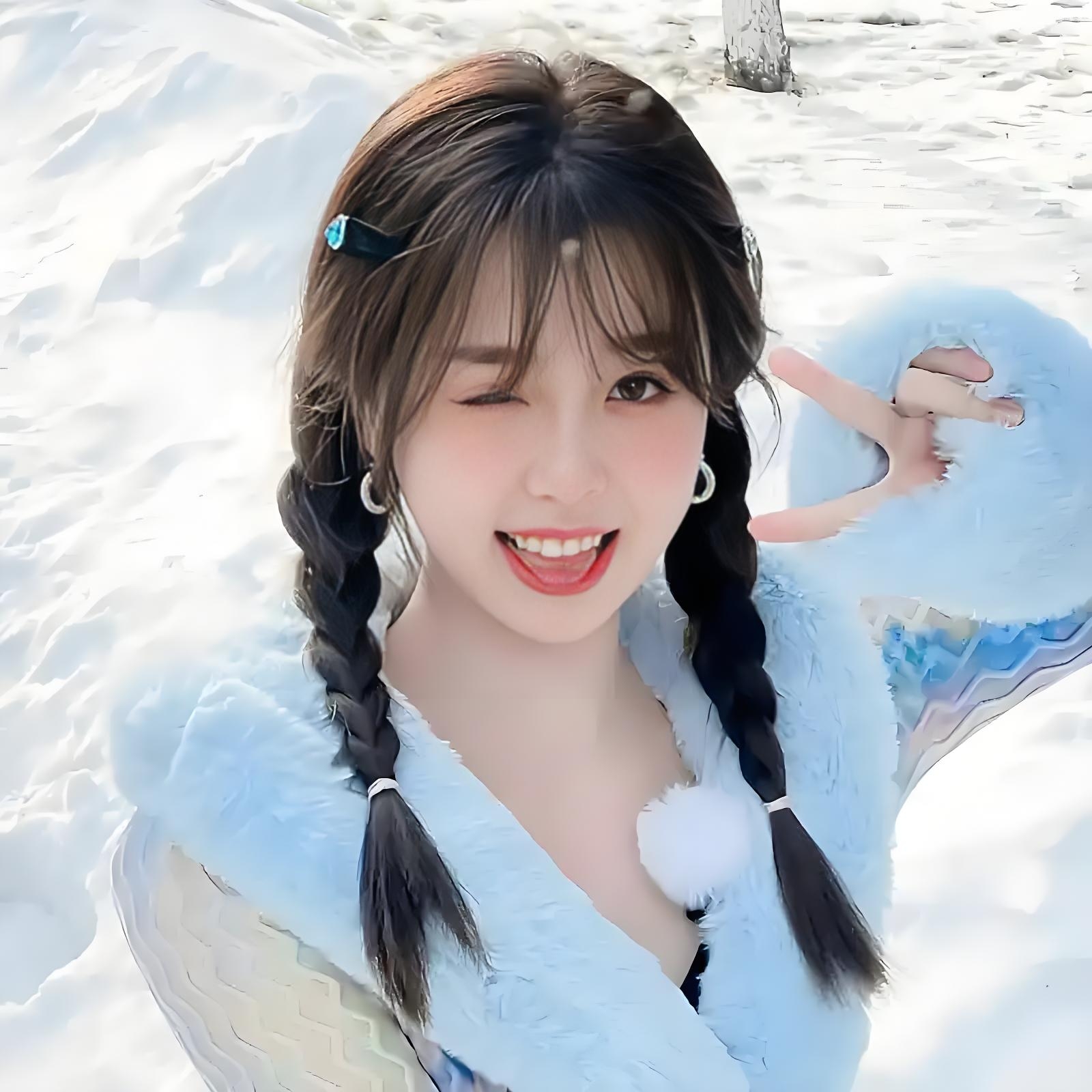 挑战发100位女明星头像之虞书欣!