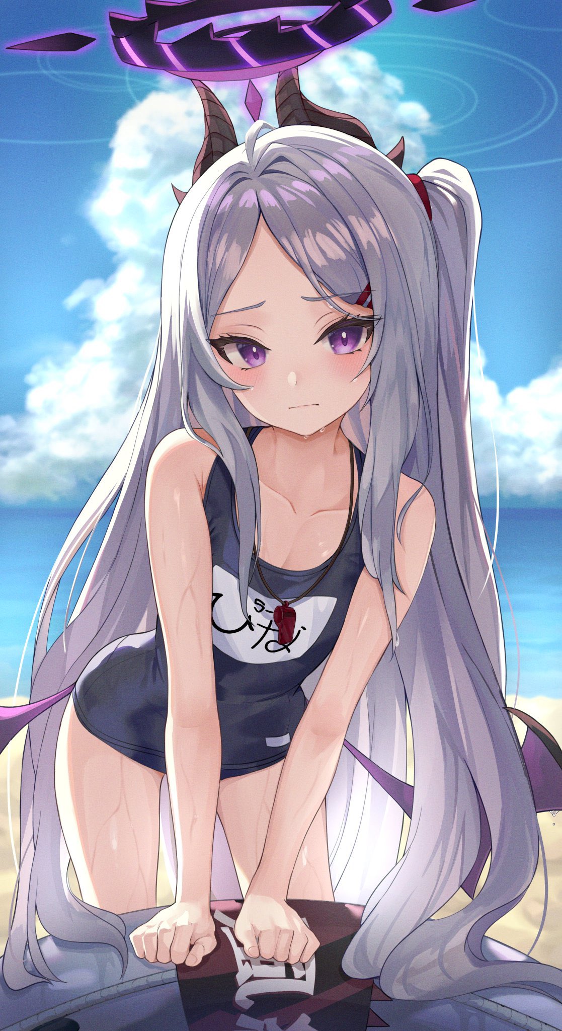 泳装少女!游泳要注意安全哦#碧蓝档案# #动态连更挑战