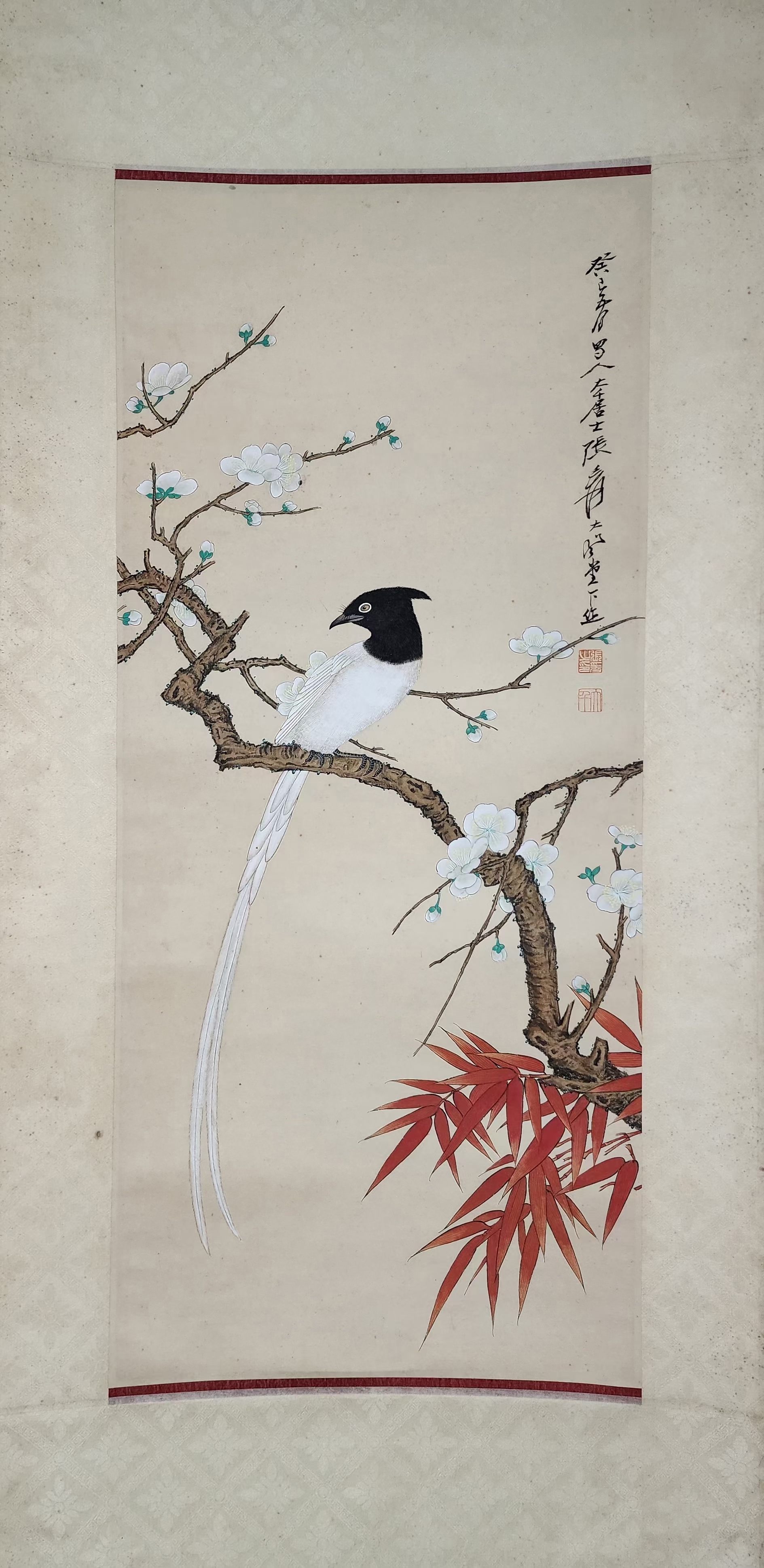 5*32cm. #水墨画# #国画# #花鸟画