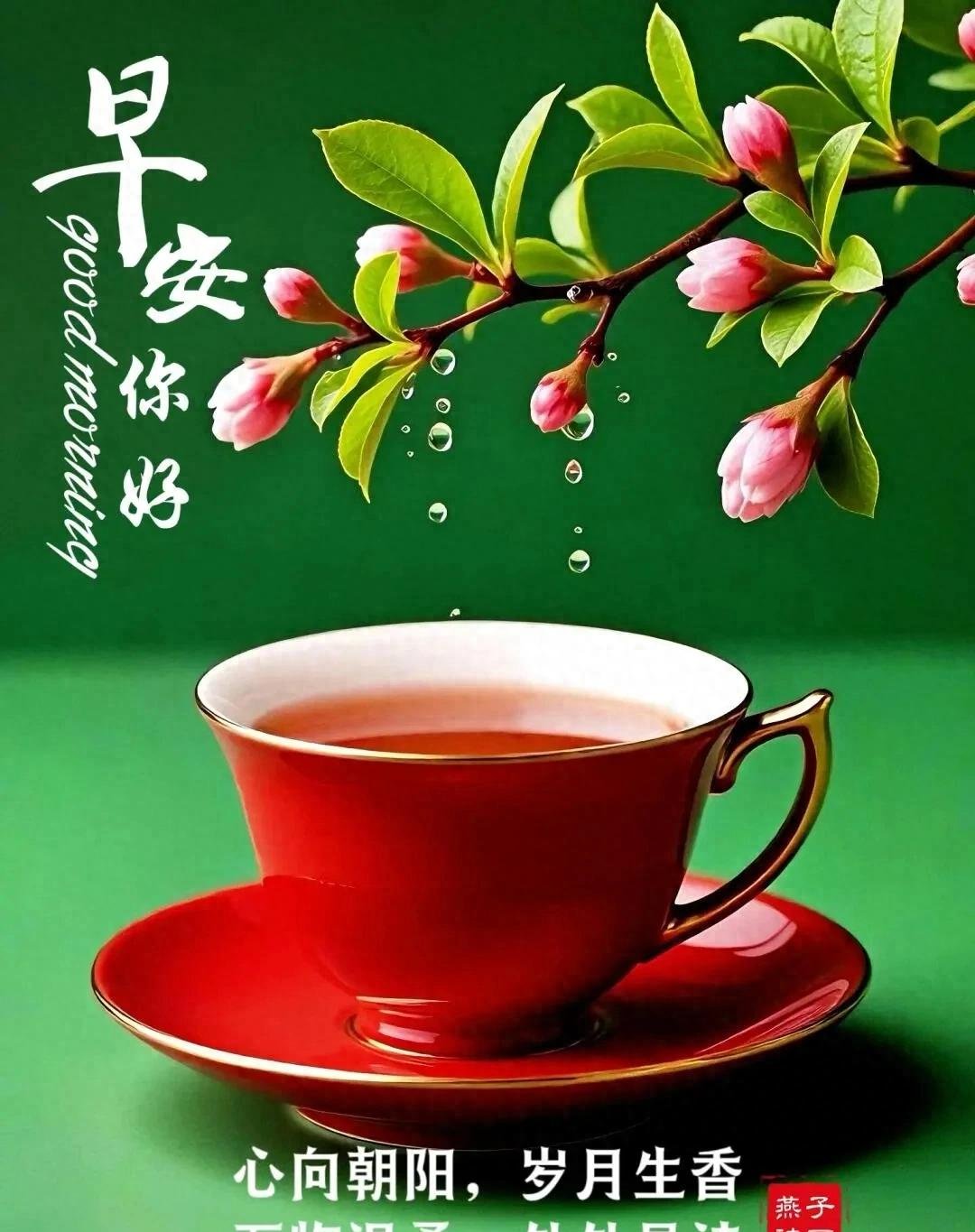 早上好,亲爱的朋友!阳光明媚,笑容灿烂如花