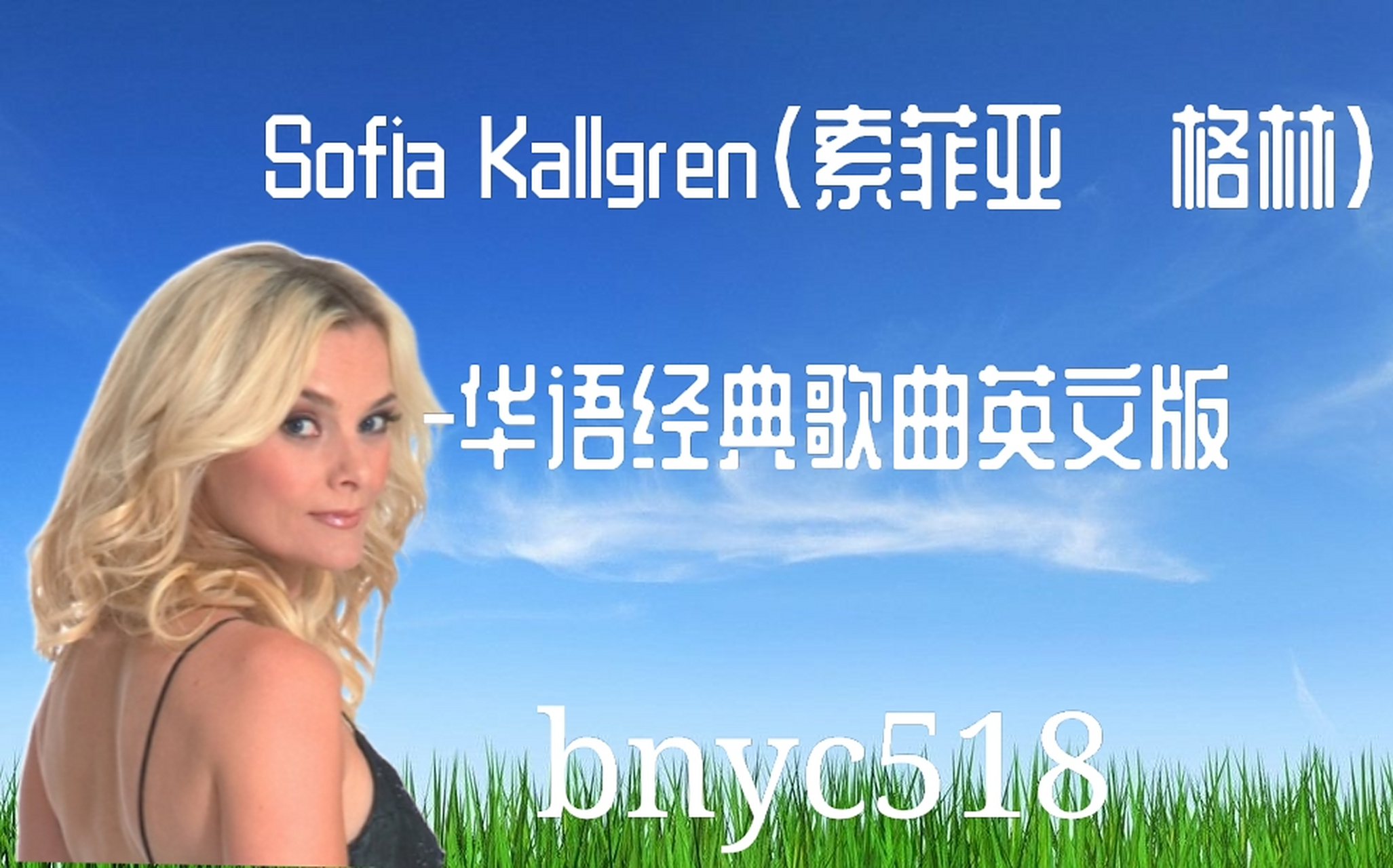 索菲娅·格林华语经典歌曲英文版(目录) sofia kallgren(索菲亚·格林