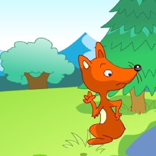 双语阅读欣赏: 《the fox without a tail》 —— 断尾的狐狸  a fox