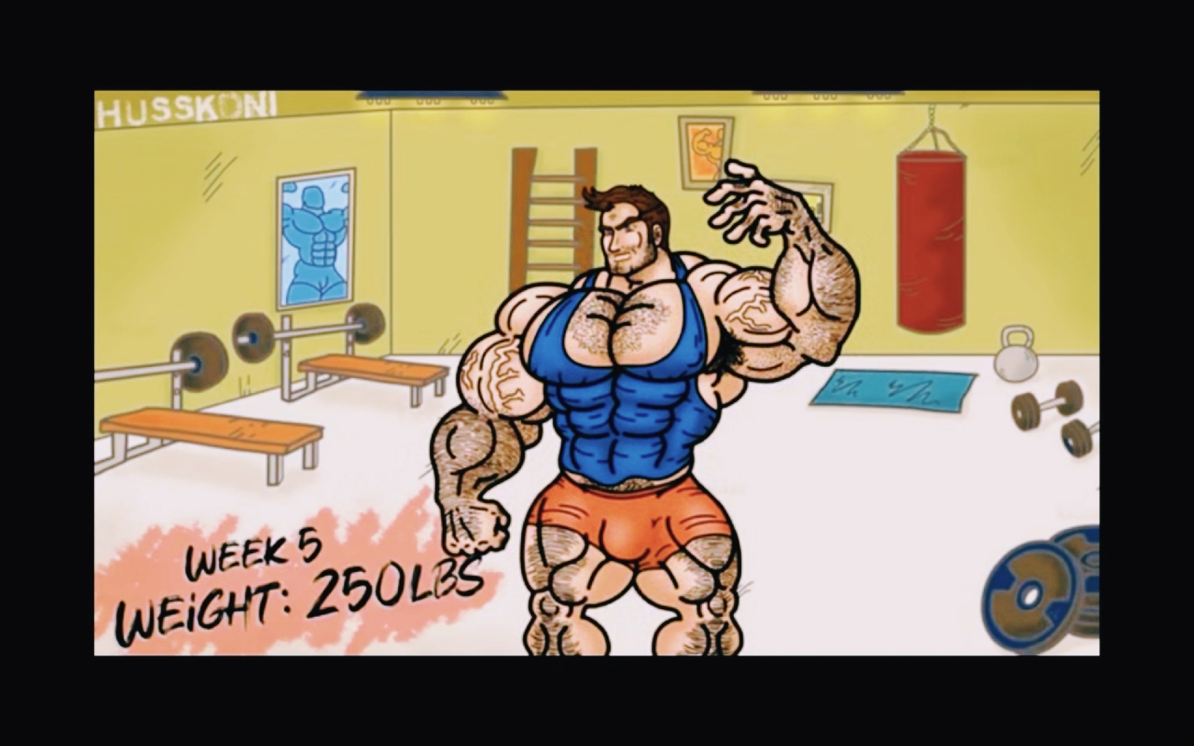 恐怖肌肉男