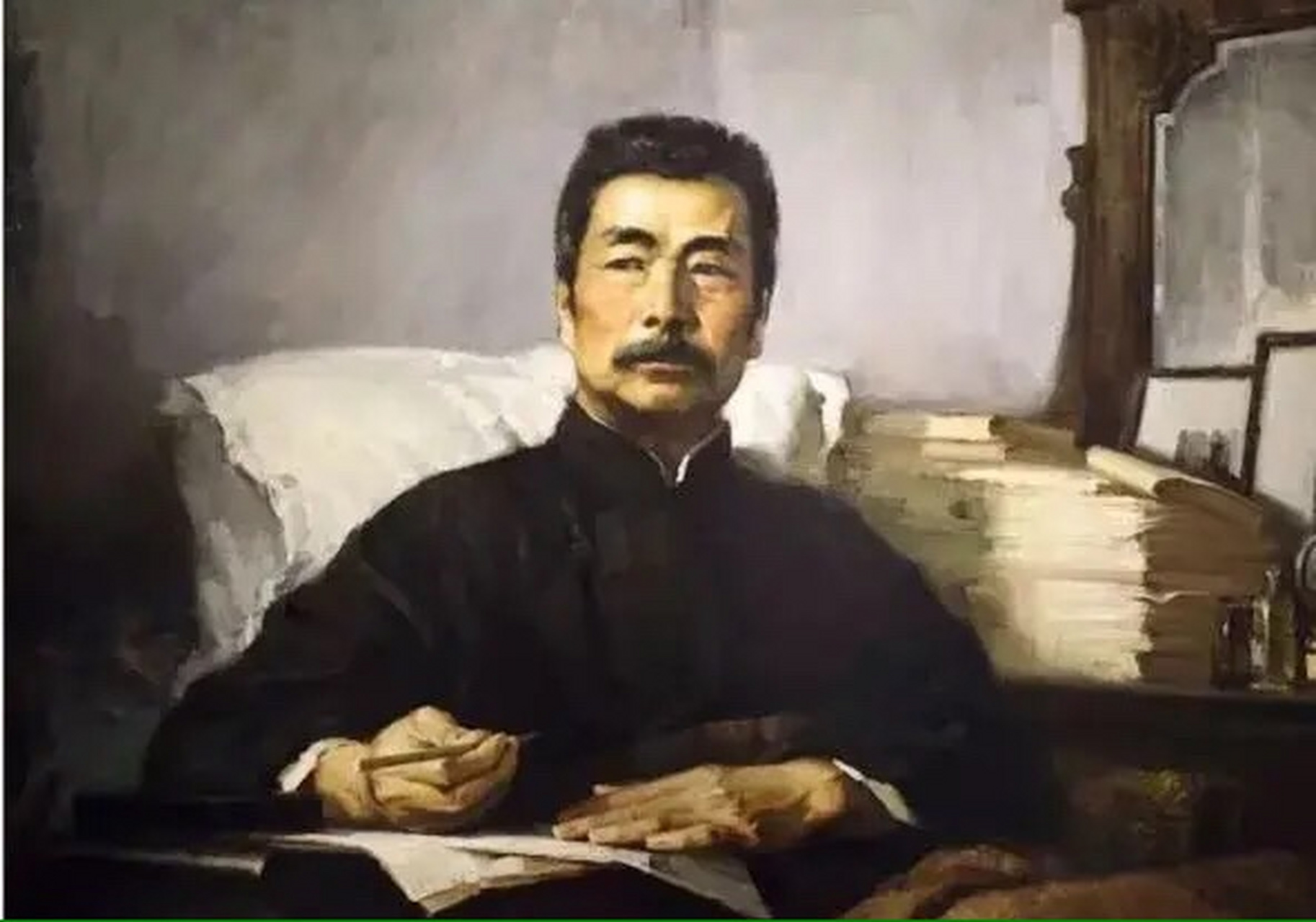 鲁迅逝世前一天,日本医生须藤五百三告诉他筋骨脆弱,牙齿全缺,患有