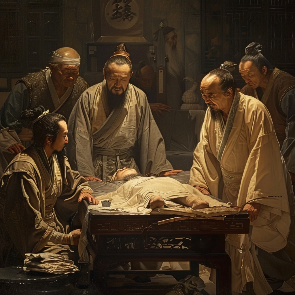 他医术高明,能妙手回春,被人们誉为神医.