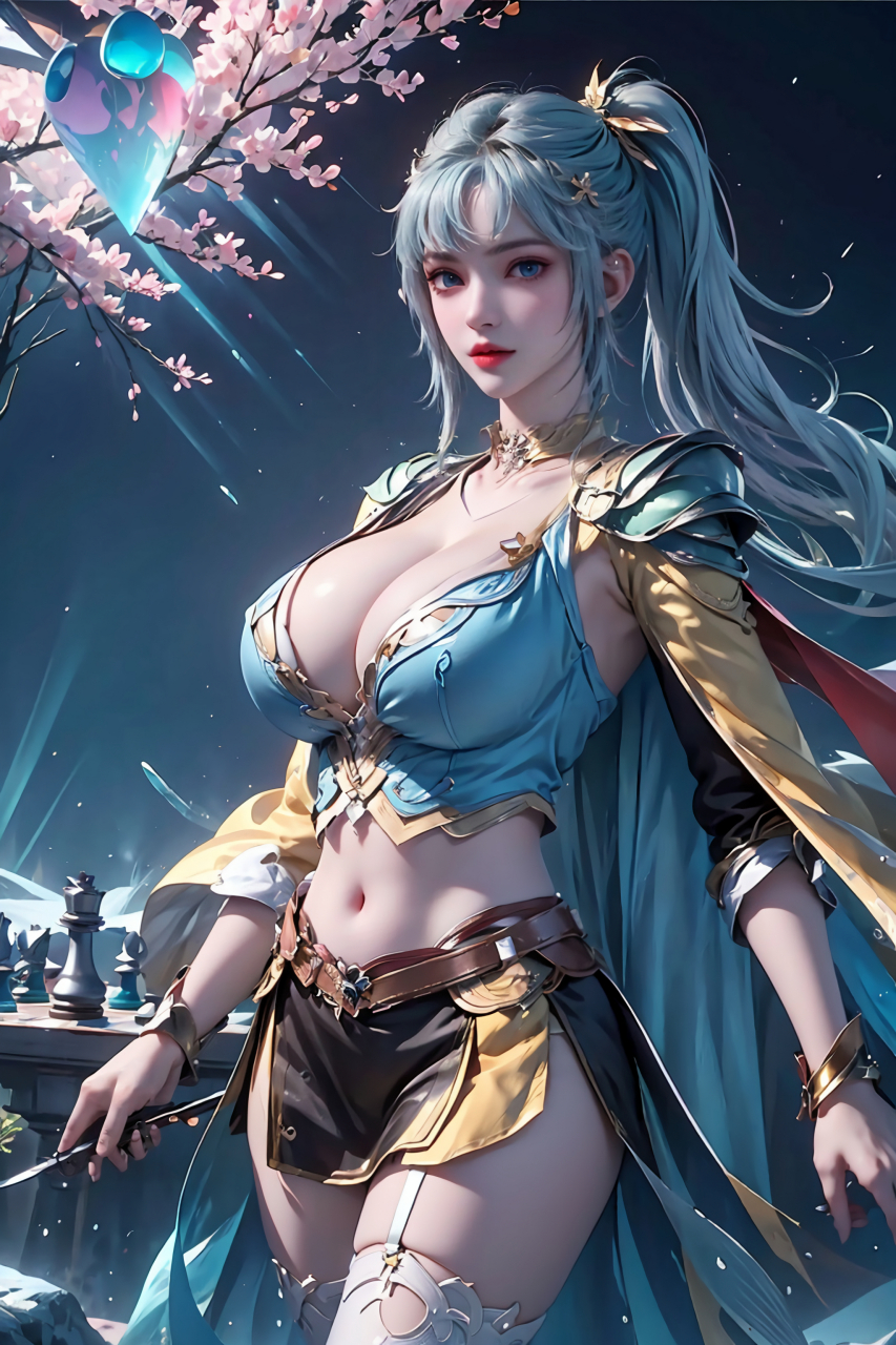 【国漫女神|ai绘画】少年歌行-司空千落 #ai绘画美女写真# #见证国漫