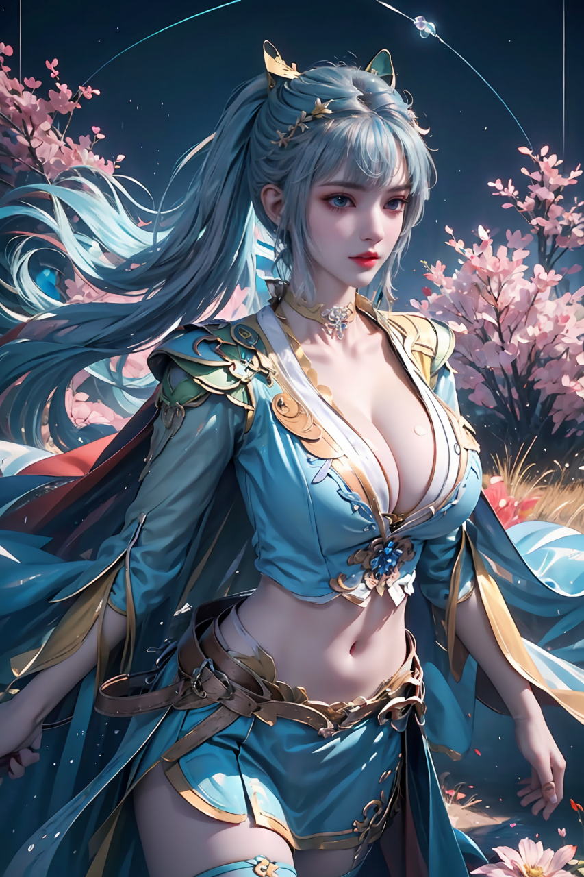 【国漫女神|ai绘画】少年歌行-司空千落 #ai绘画美女写真# #见证国漫
