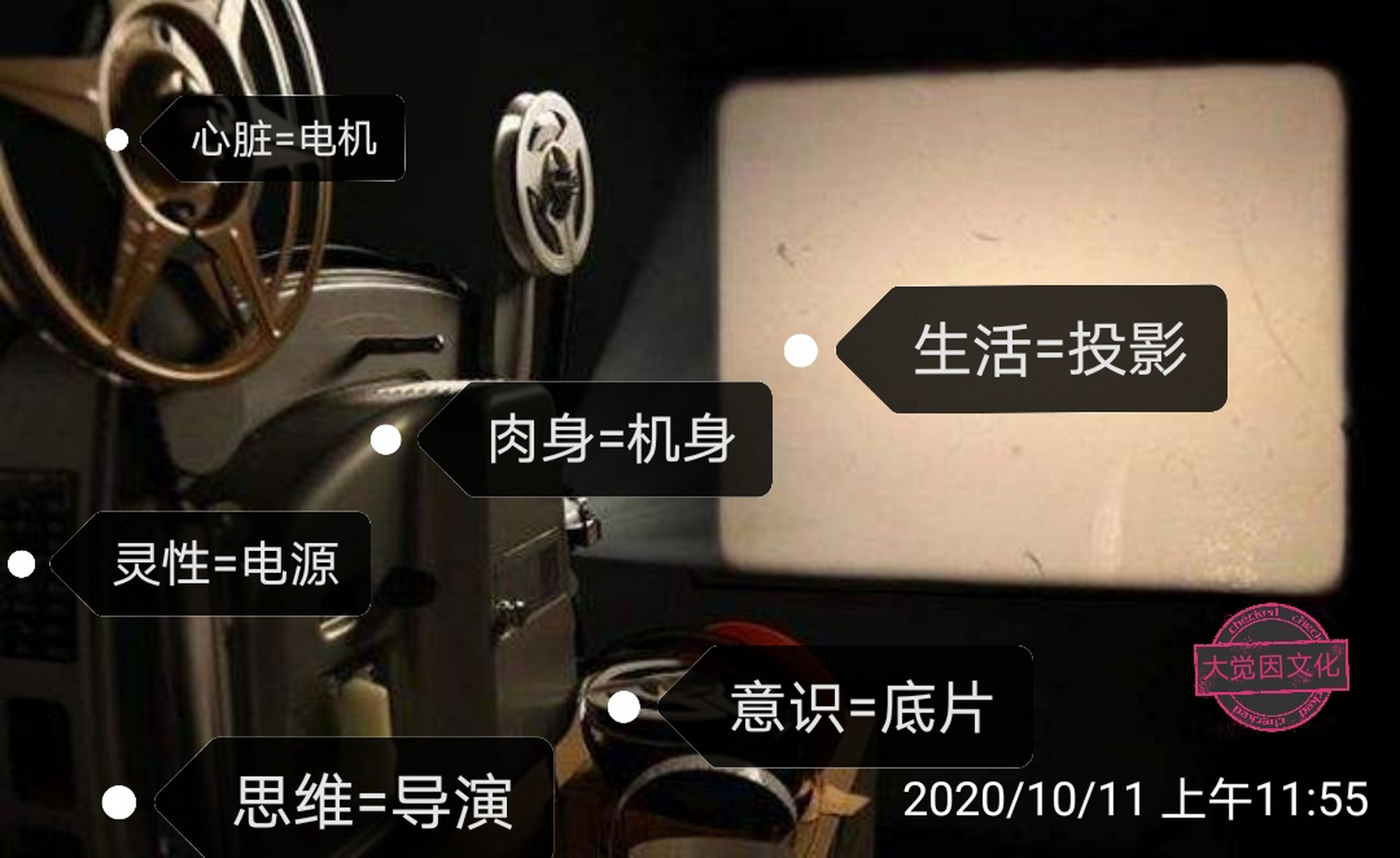 生命觉醒导航图,你看懂了吗!