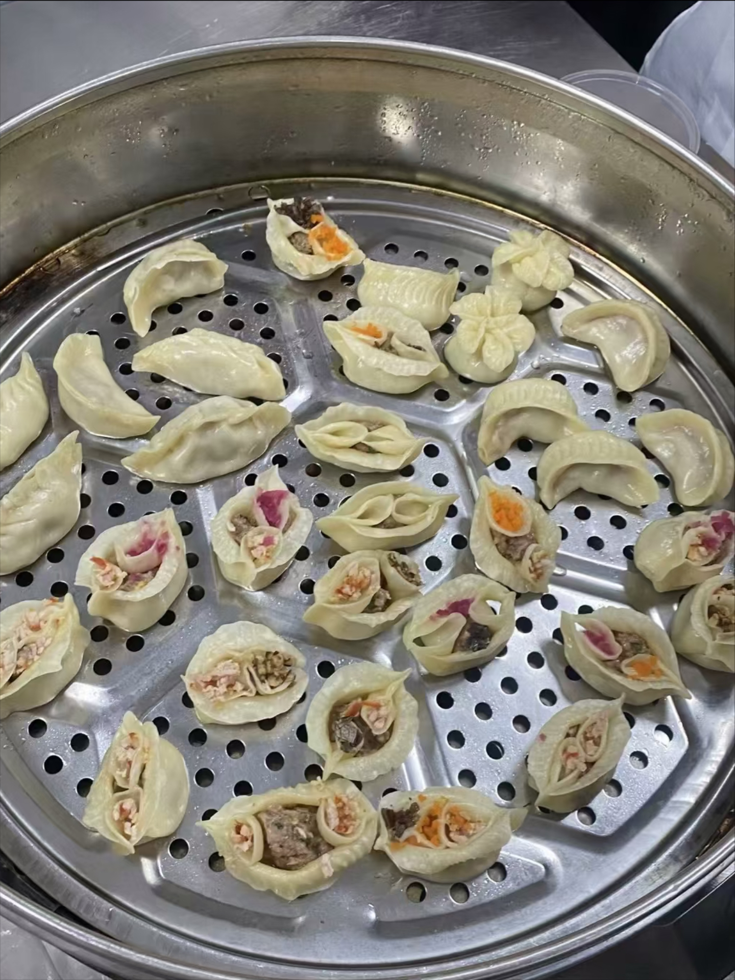 花式包饺子 三种图片