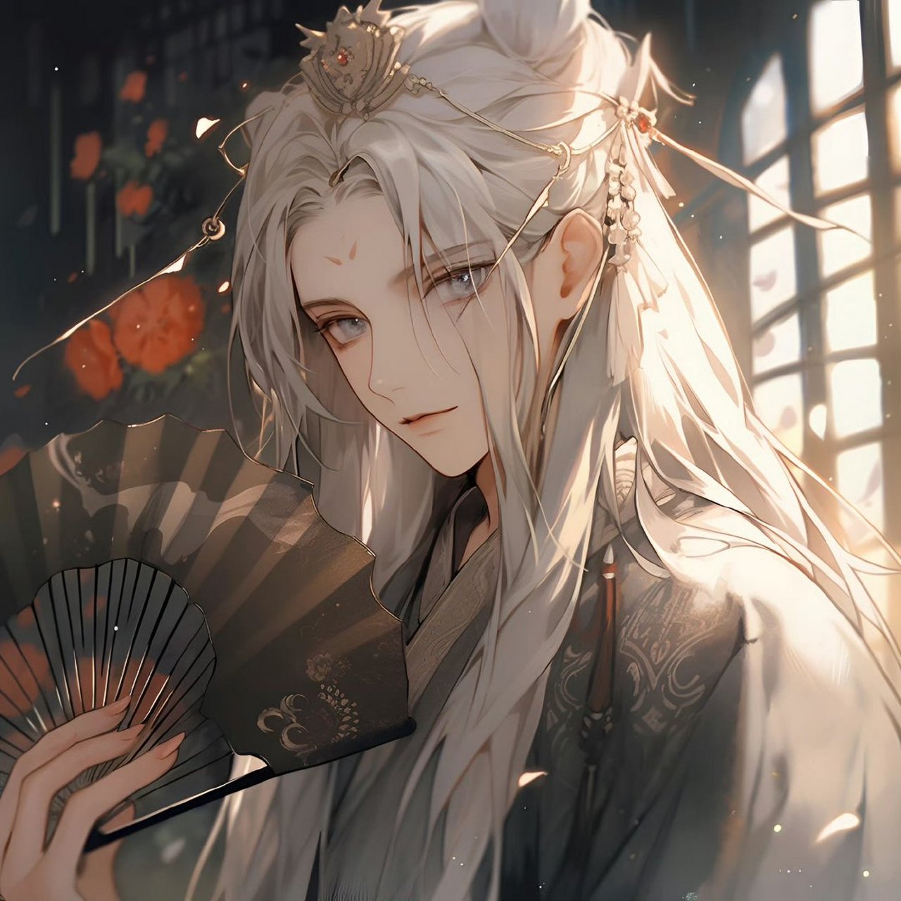 ai绘画# 古风美男子&古风美女