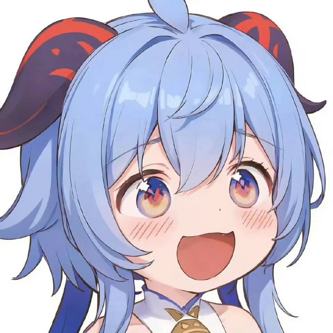 原神# 可爱嗷呜表情包[期待]