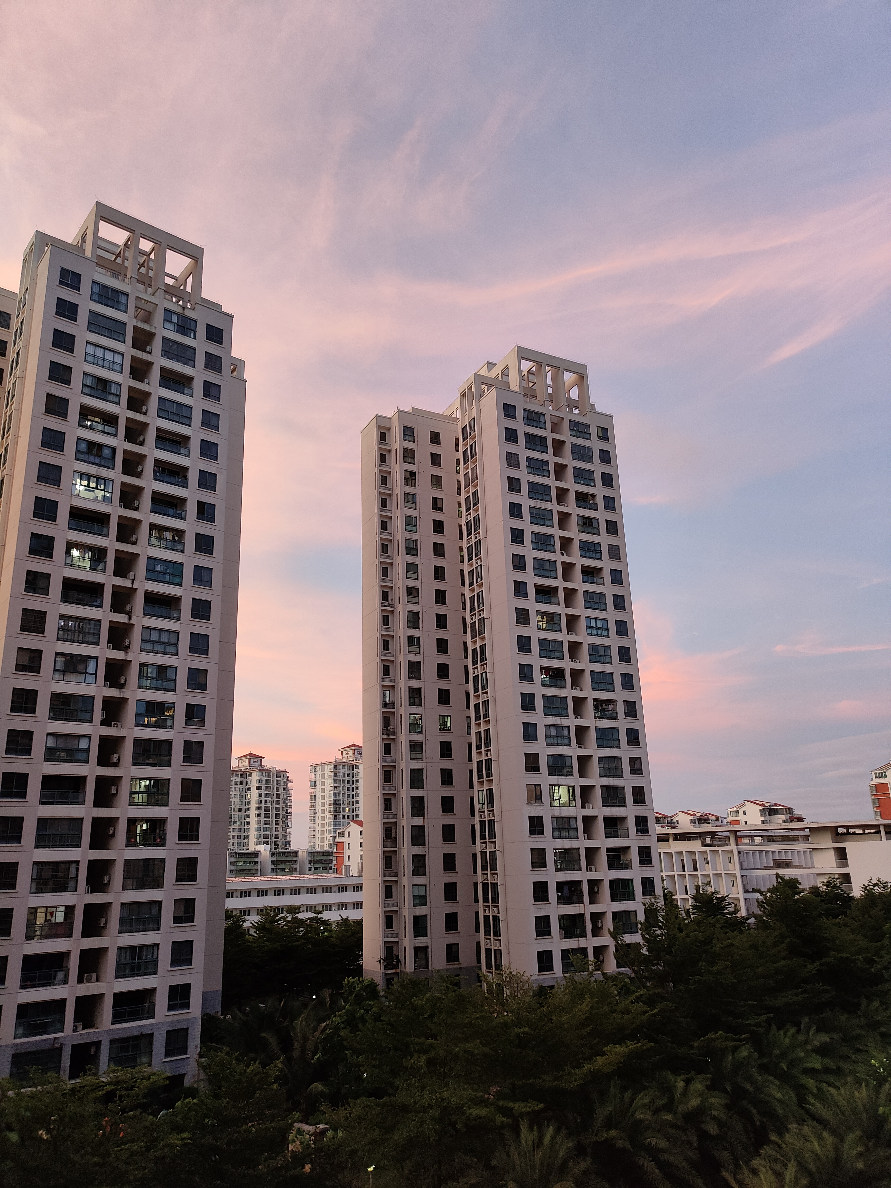 高楼风景图片