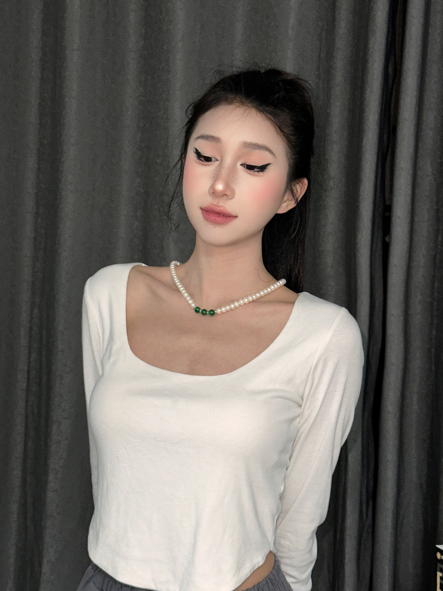 78珠光宝气,优雅女人的秘密武器78  99 初见这串珍珠项链,就被