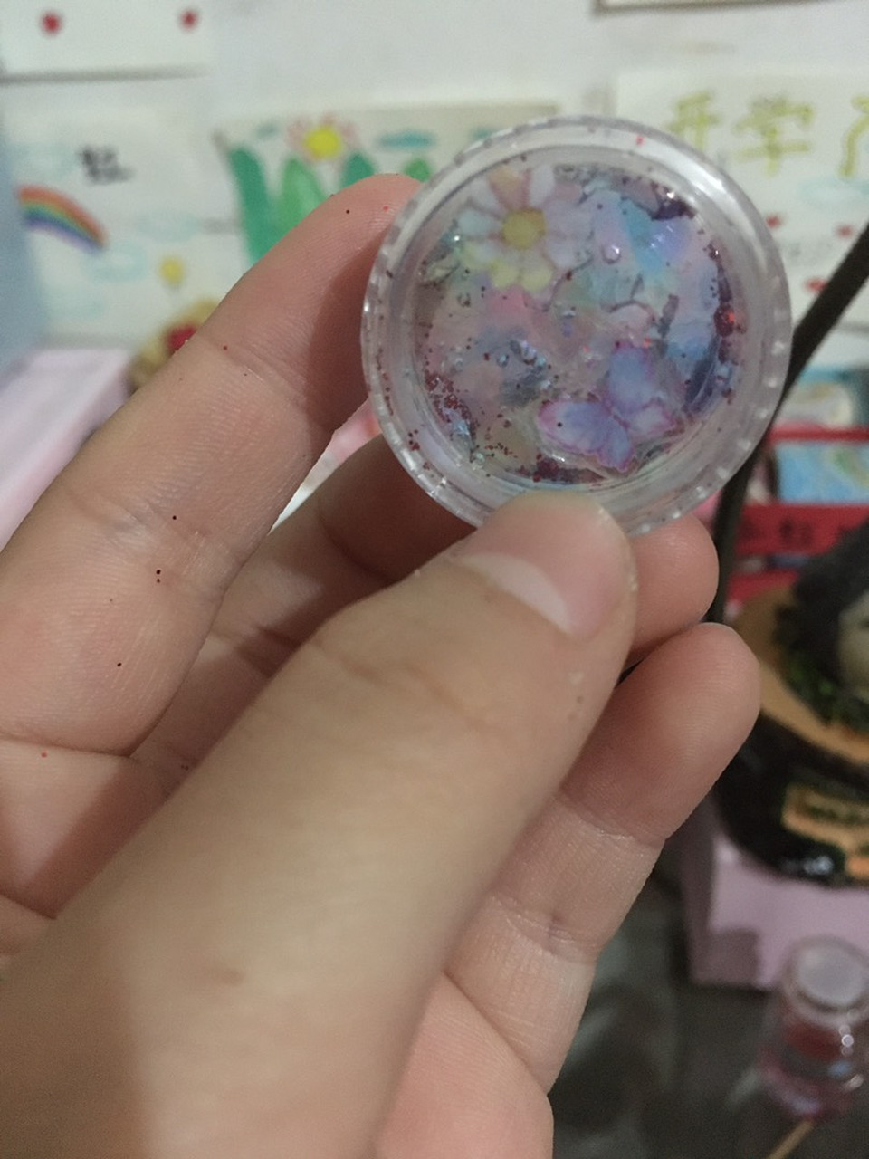 用水晶宝宝做的,可还行……(勿喷)