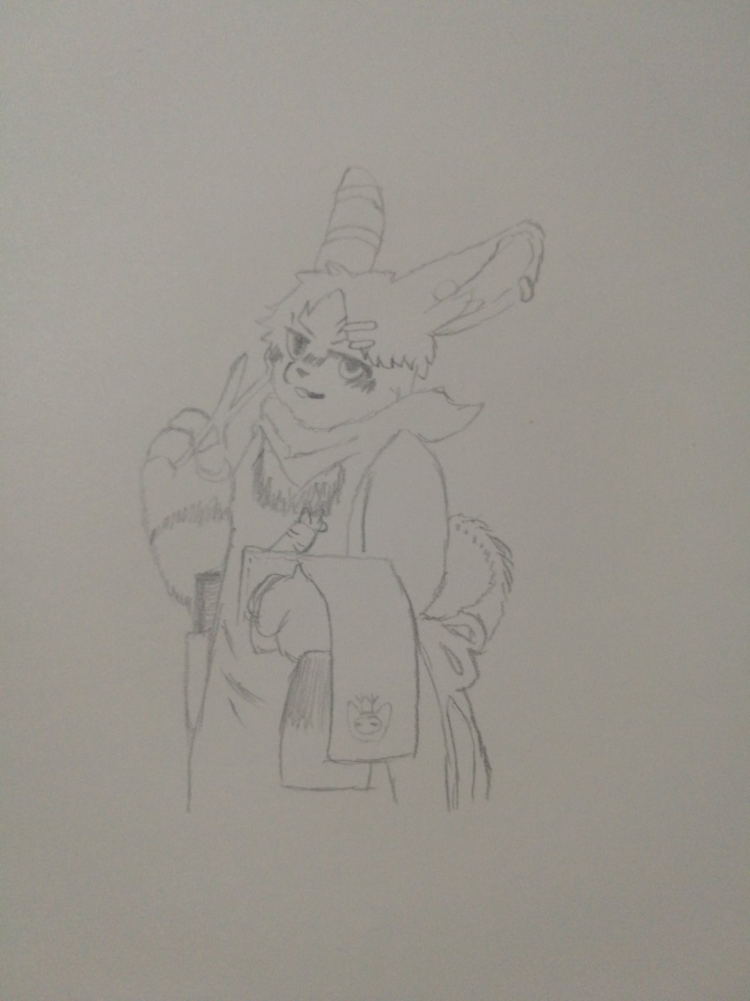 画画交流组# 兔爷