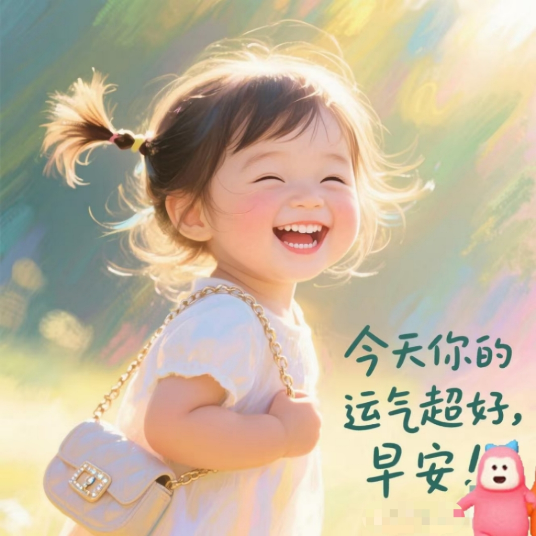 愿好心情为我们开启幸运的一周!