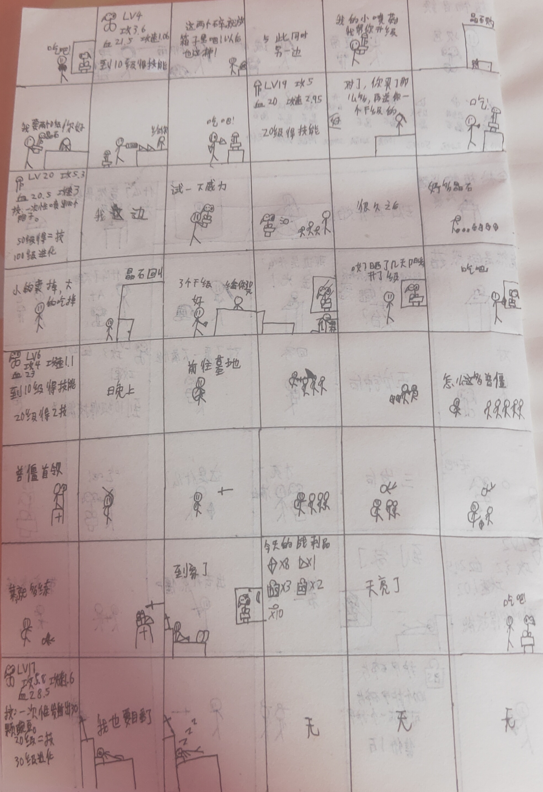 我写的第一个火柴人漫画(植物大战僵尸)第2集