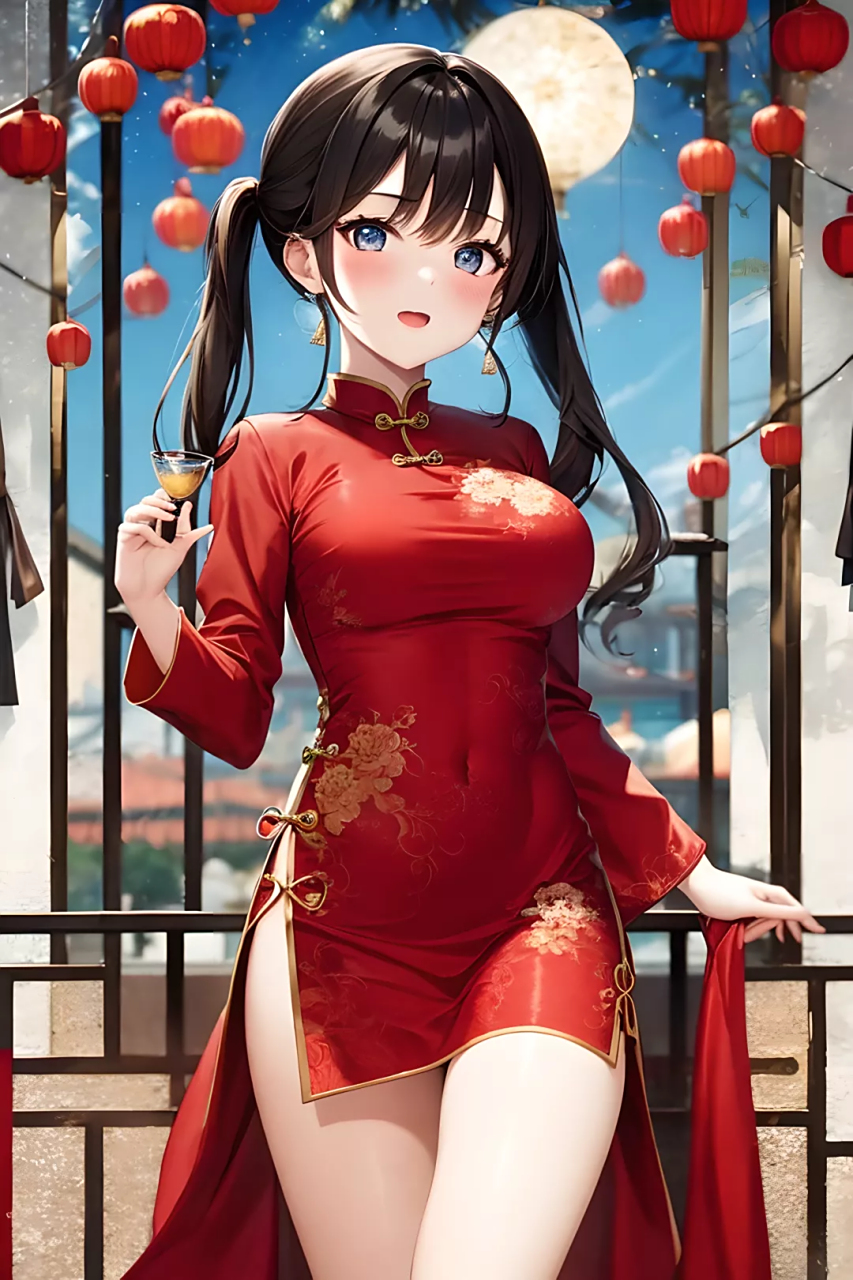 二次元的旗袍从不令人失望[ok啊]