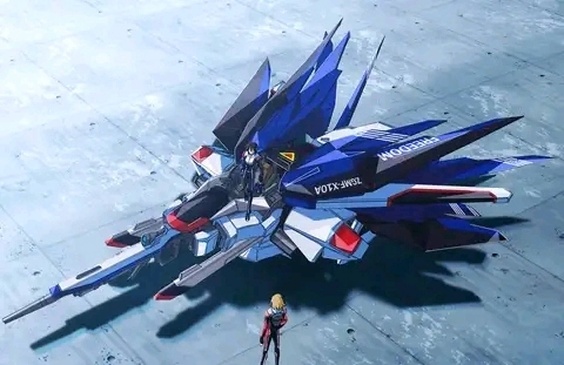 新自由高达的ma变形还没有网友设计的好看!