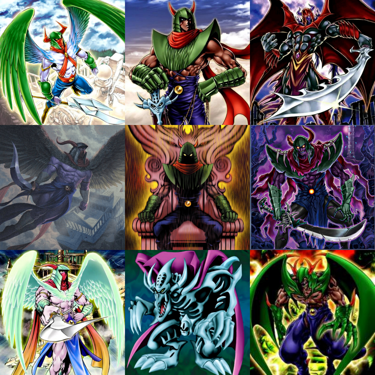 一图看懂杰拉的战士各形态