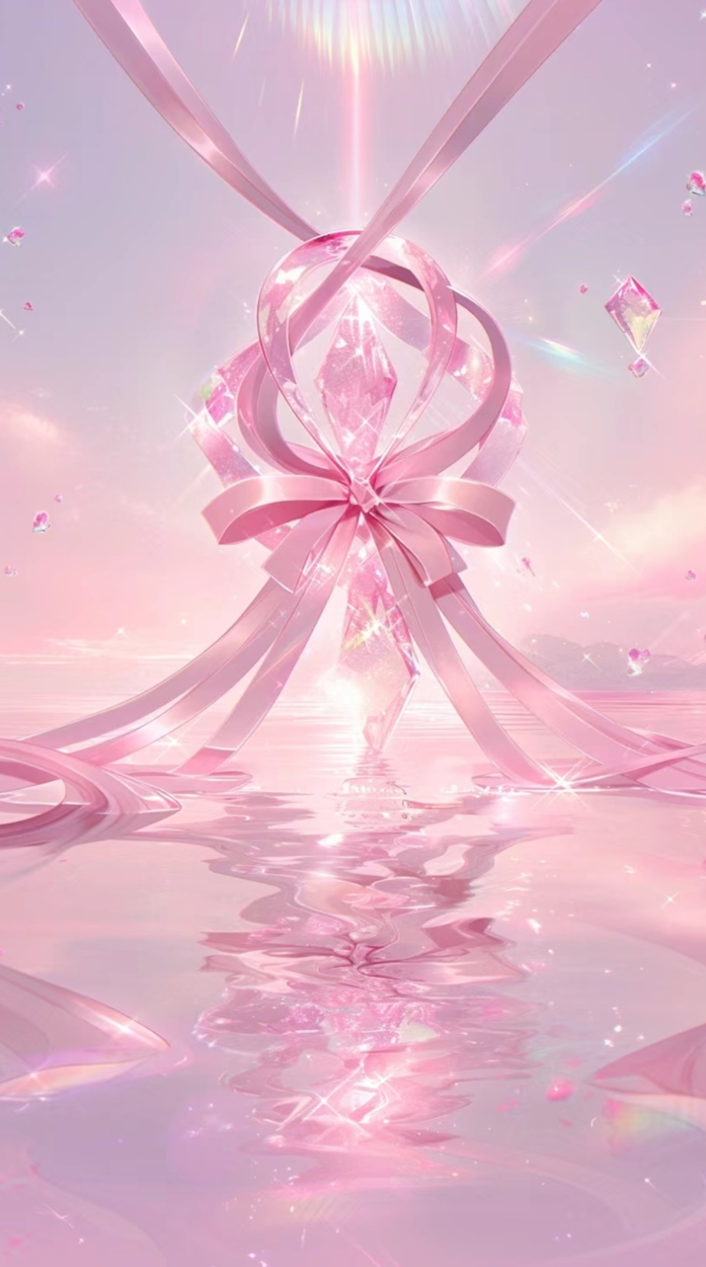 仙气飘飘的壁纸, 🎀魔法般的粉色奇迹,浪漫至死不渝!