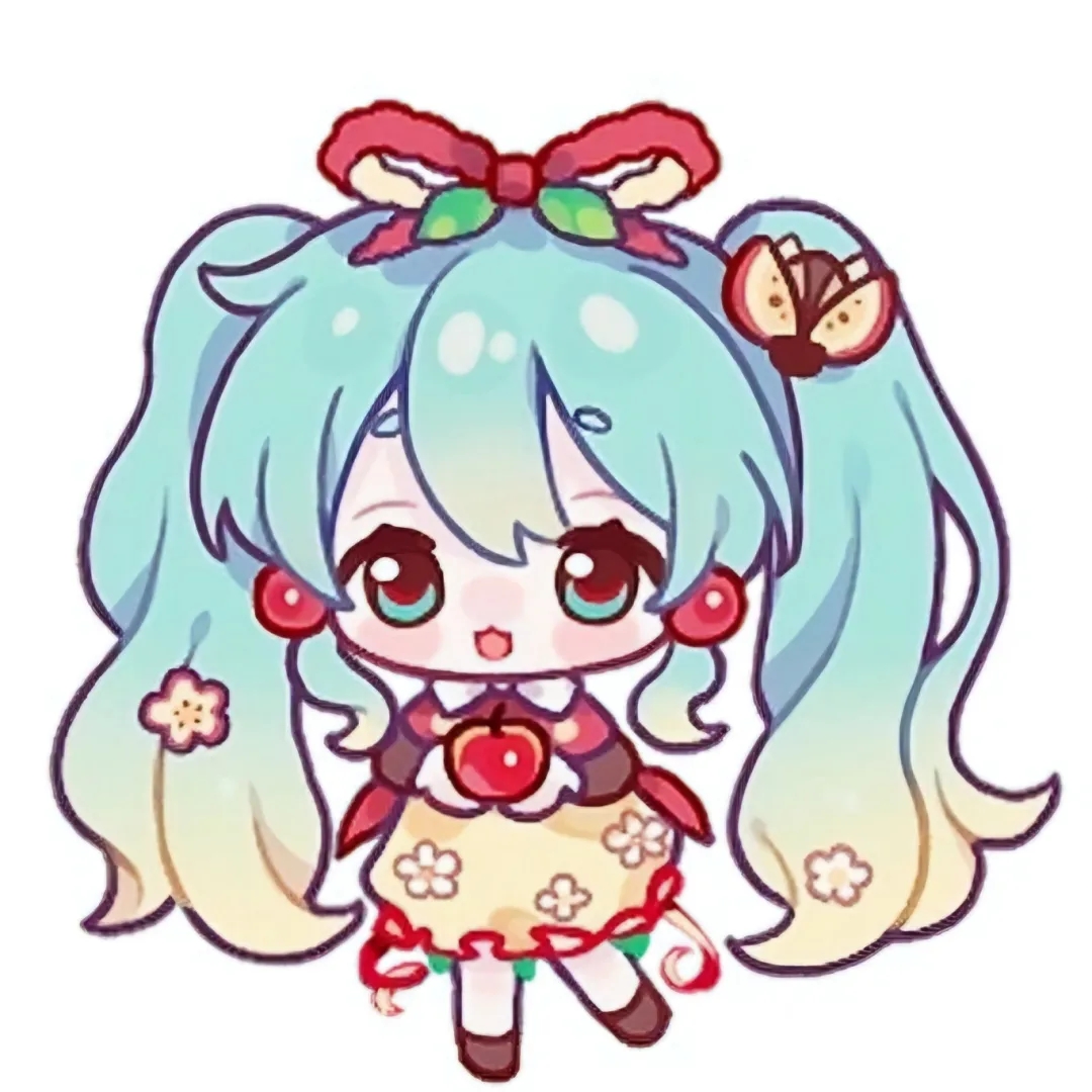 q版小猫初音图片