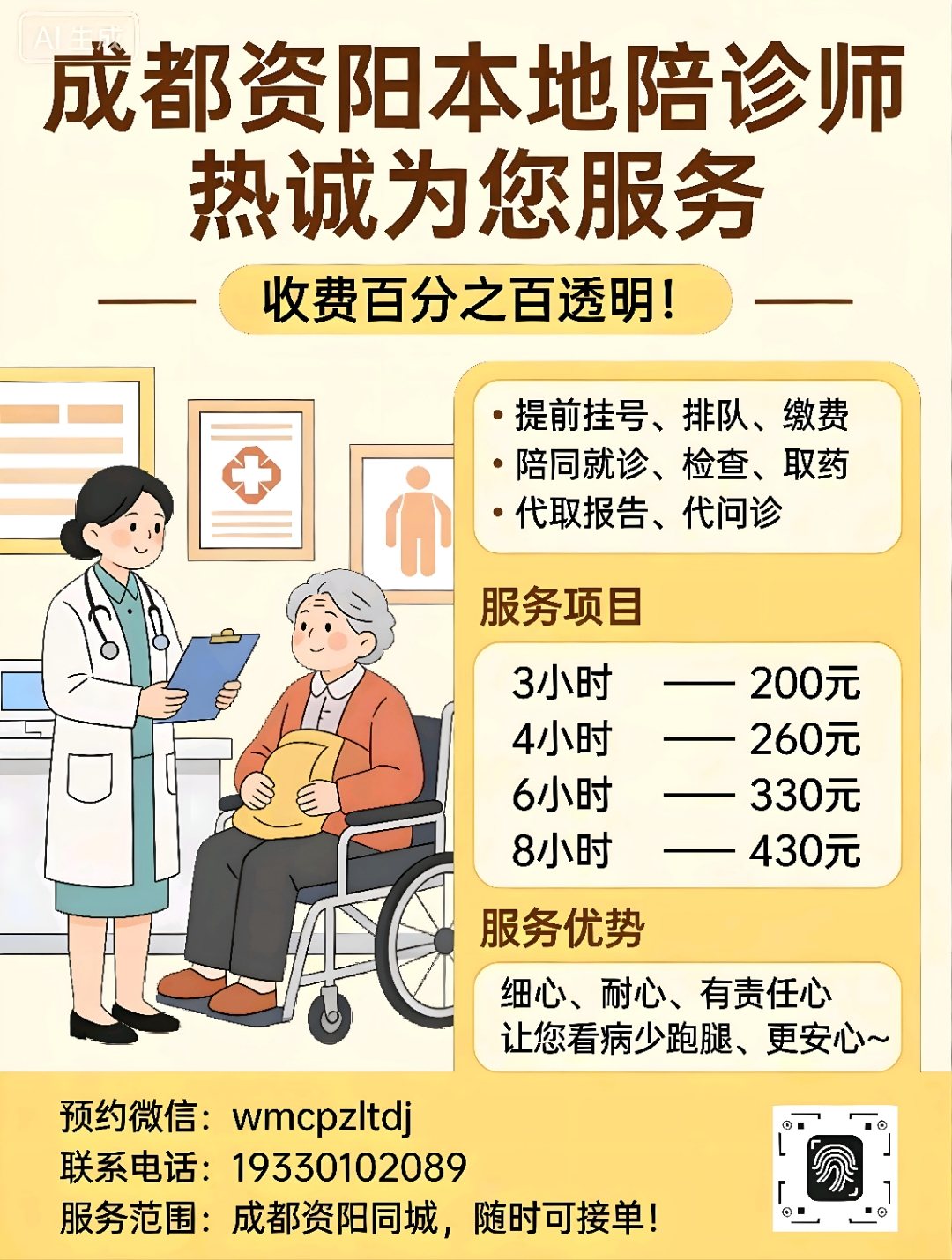 包含北京大学第三医院异地就医陪诊代挂号出院手续全程代办，不用来回跑流程的词条