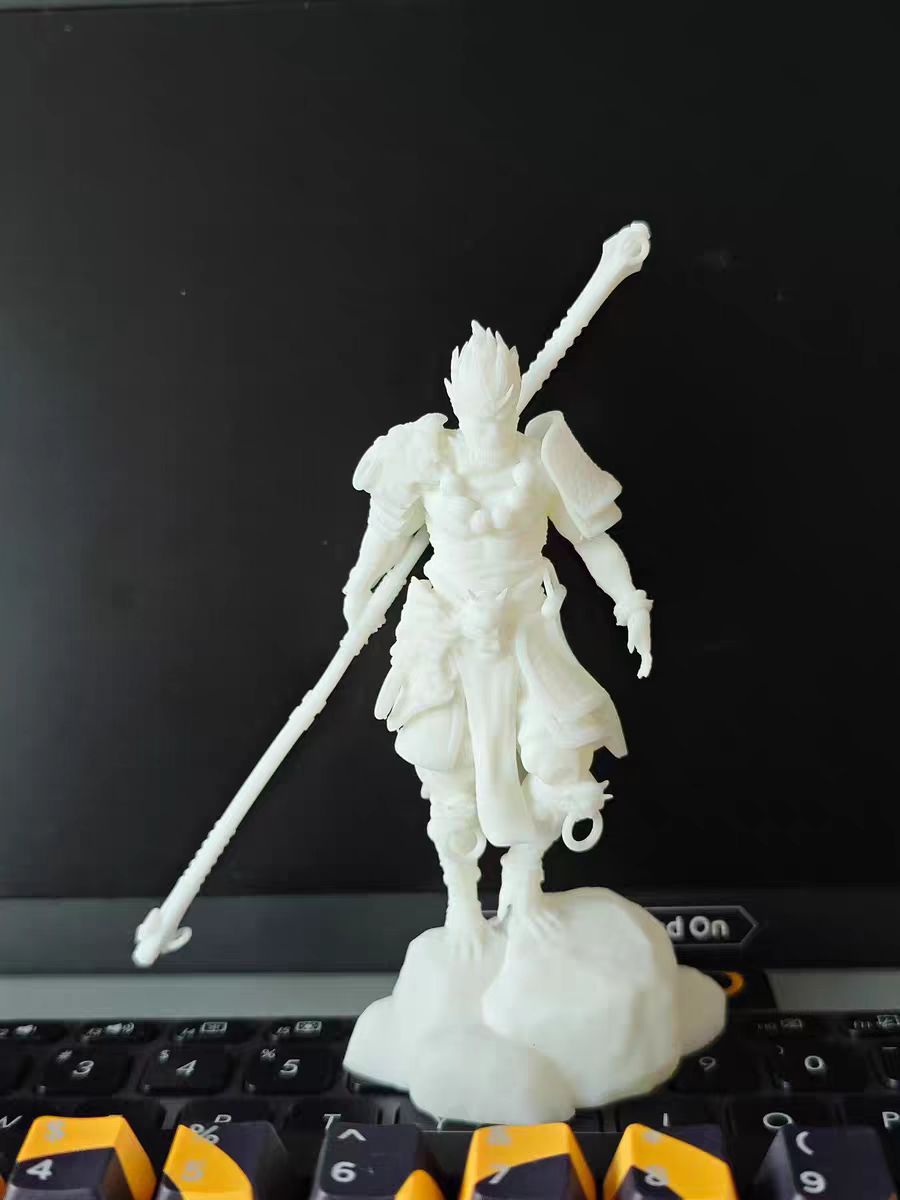 这款3d打印悟空模型直接戳中西游与机甲爱好者的审美点,从战甲的纹路
