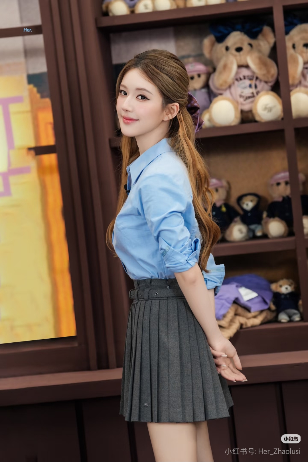 赵露思最近活动生图比精修还能打,刷到的谁不眼前一亮