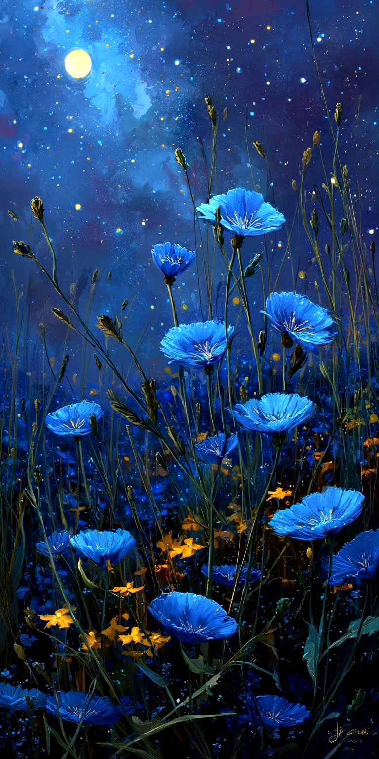 作者用细腻的笔触描绘了各种色彩盛开的花朵,展现了春天百花齐放的