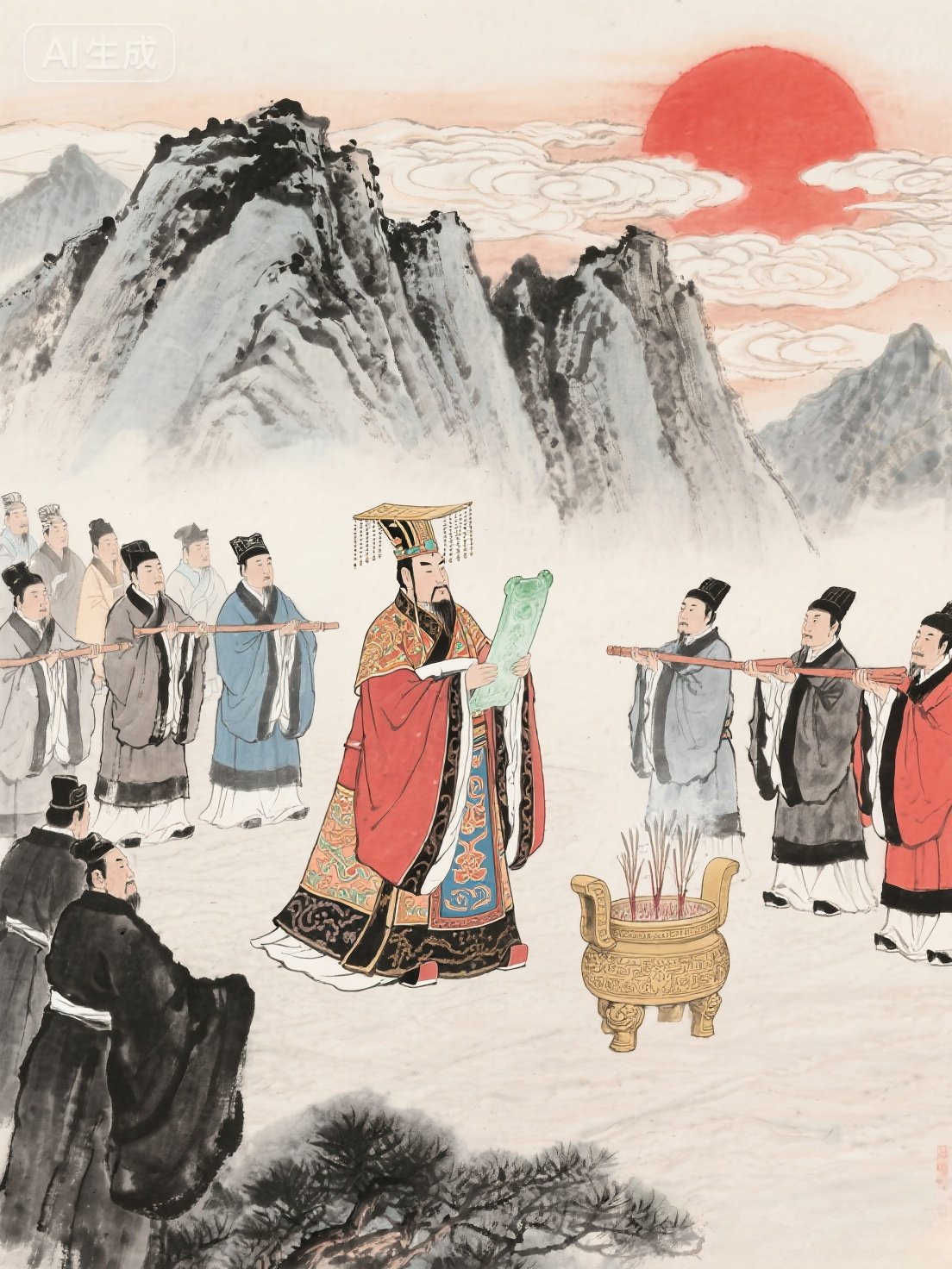 秀黄山奇为何历代君王唯独对泰山情有独钟将其视为封禅的唯一圣域?