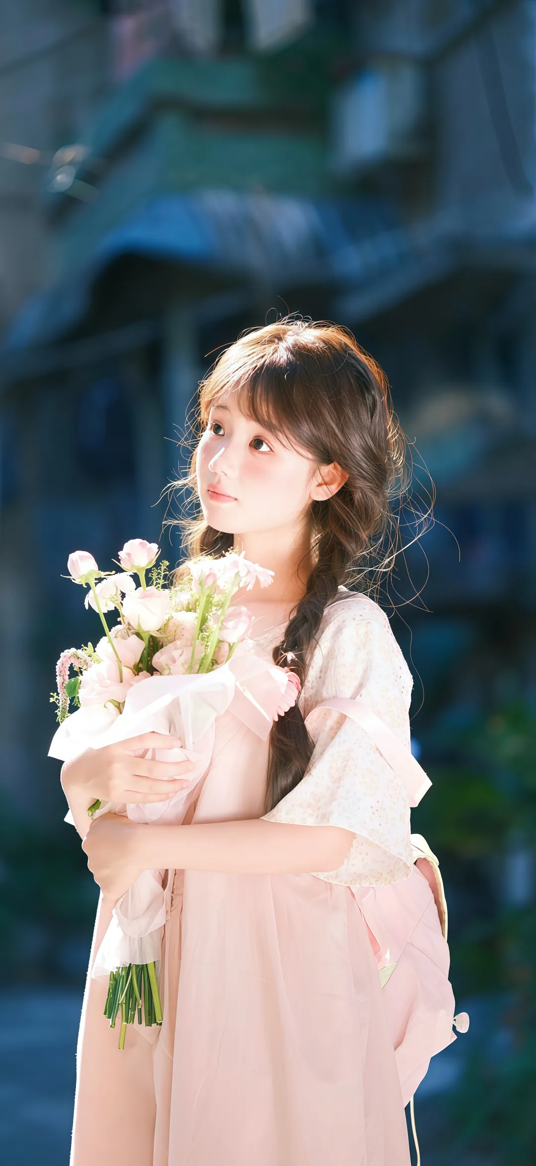 美女壁纸～活泼可爱的小妹妹,谁会不喜欢呢