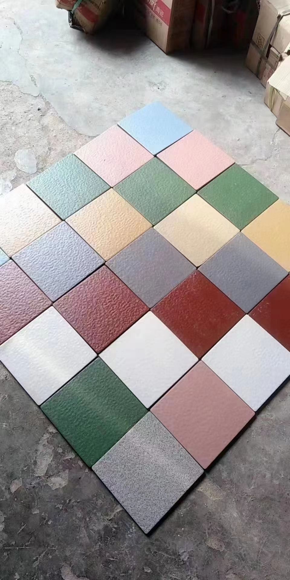 麻面广场砖楼顶砖,凹凸亮釉面屋面砖,抗冻防滑耐磨,厂家发货