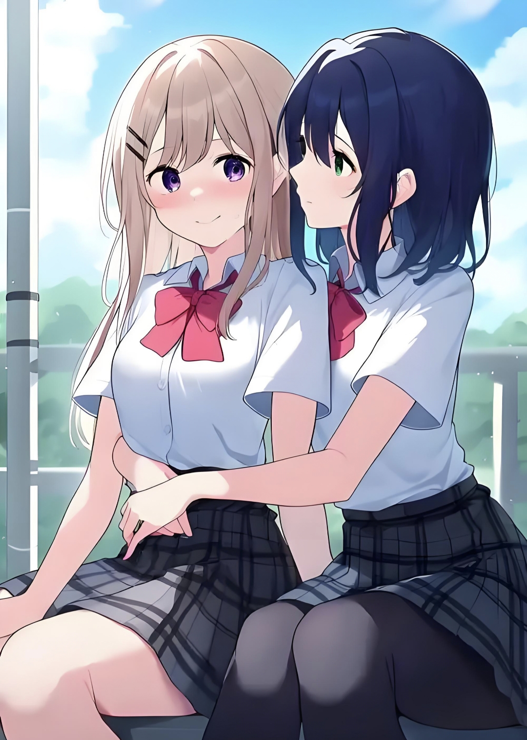 安达与岛村这对百合cp有谁不爱呢#二次元少女# #安达与岛村