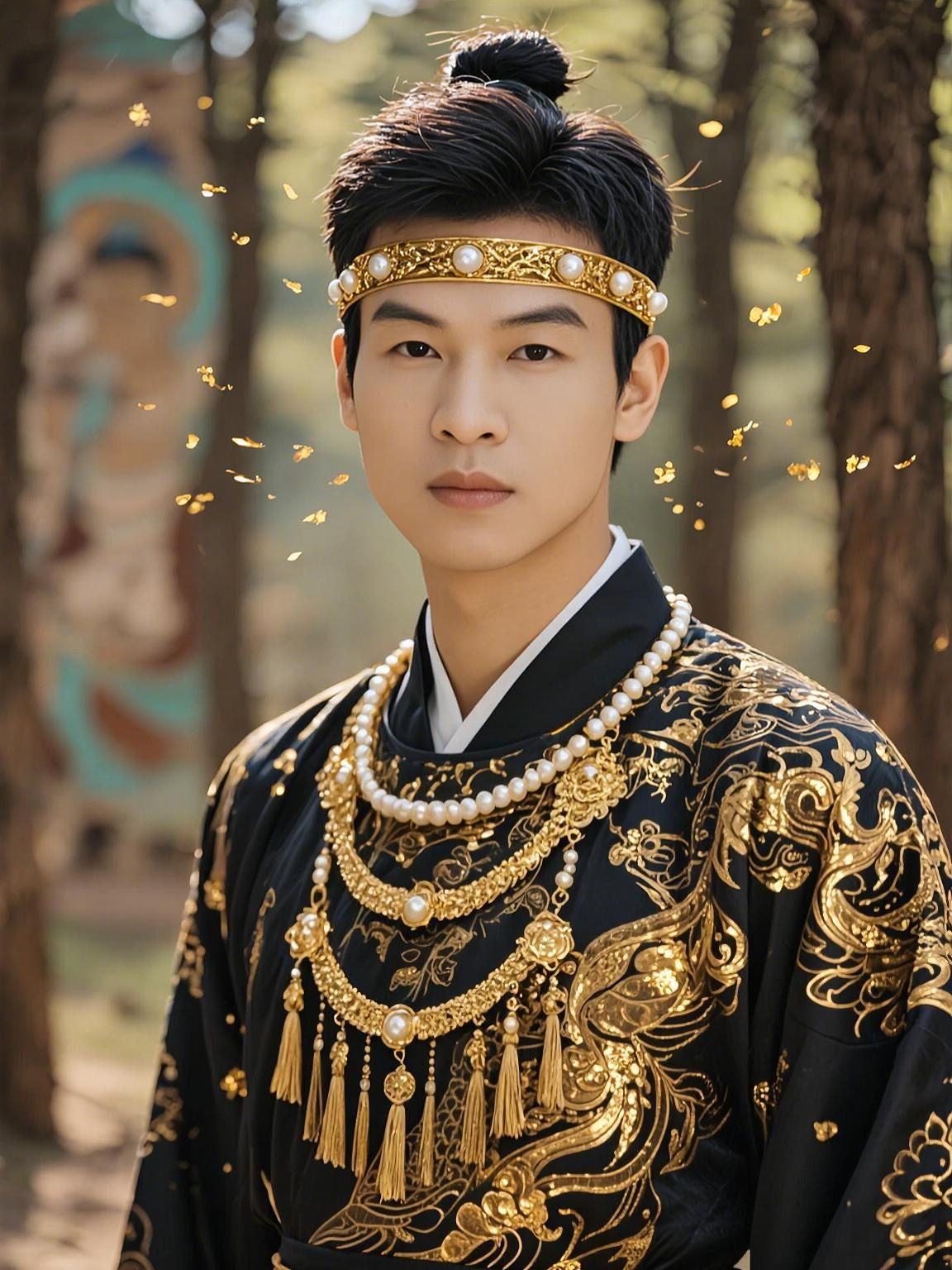 古代男生帅气可爱头像图片