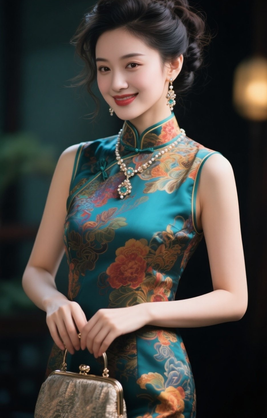 惊艳!国风古韵的旗袍美女小姐姐,优雅气质,美得不可方物