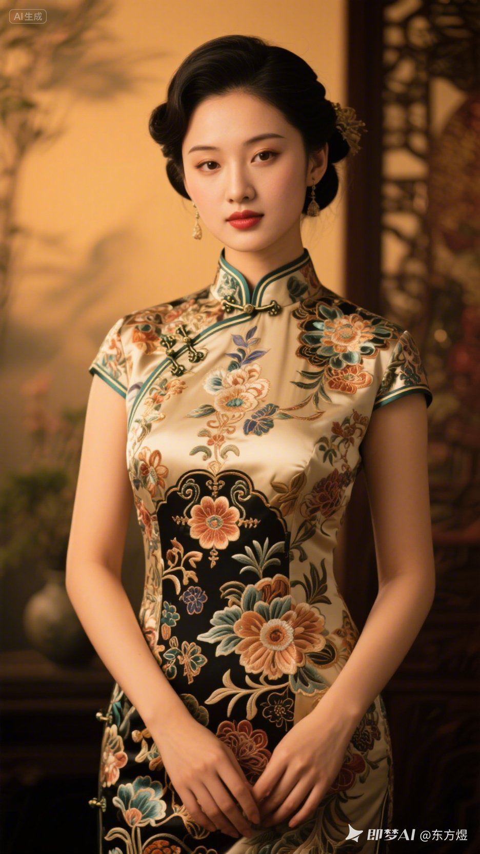 三十年代的旗袍,是东方美学的一次华丽觉醒